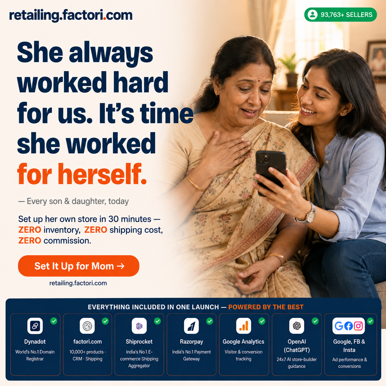 Factori.com Facebook ad