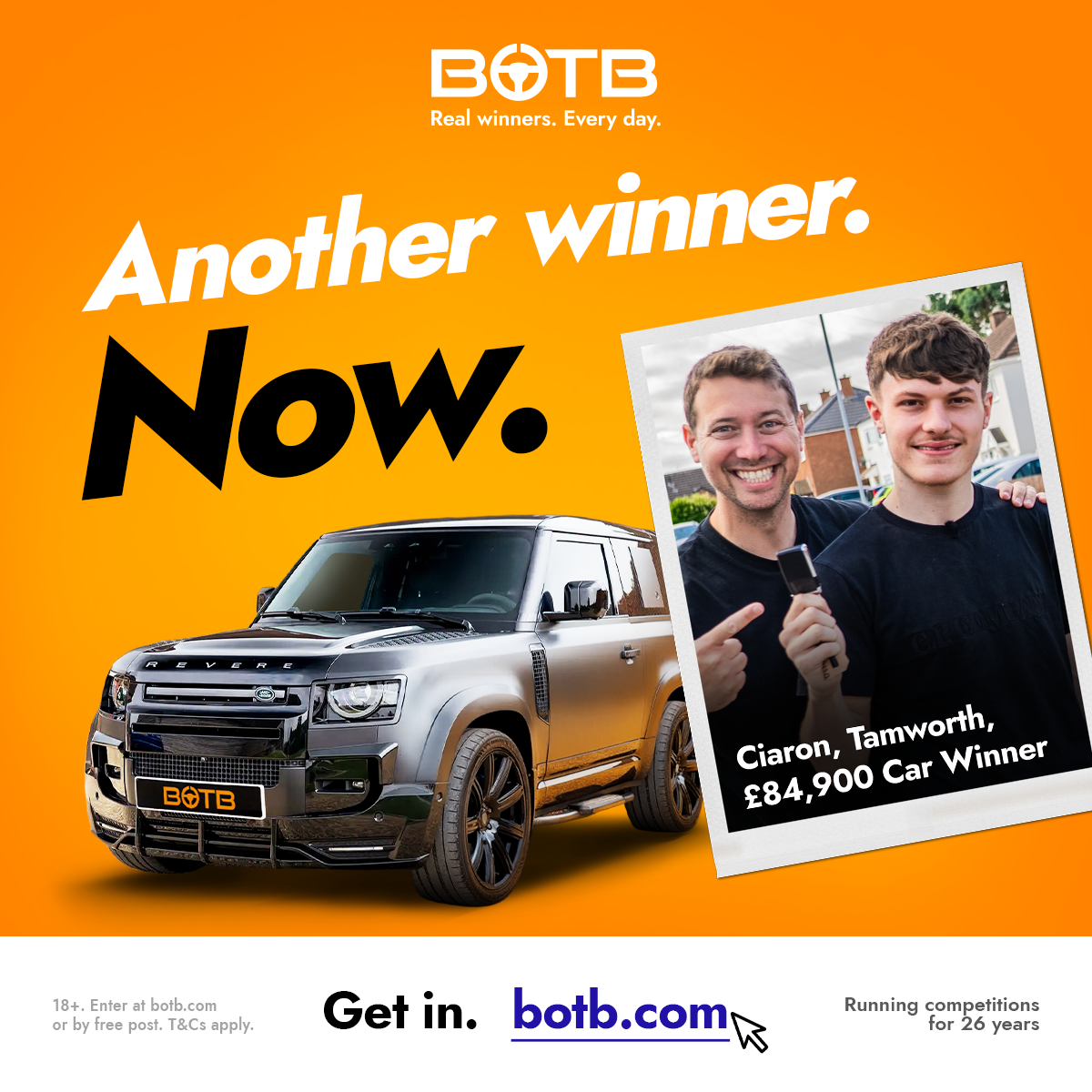 BOTB Facebook ad