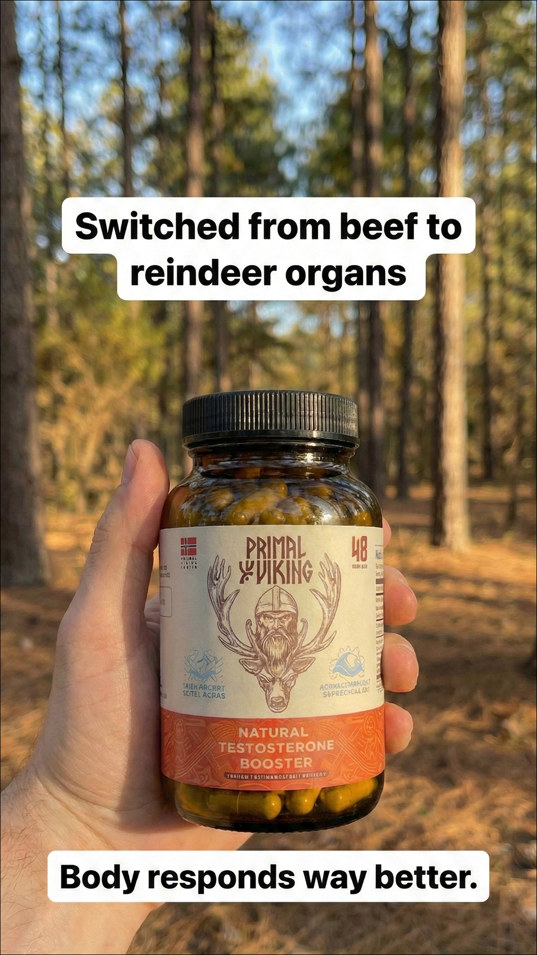 Primal Viking Facebook ad