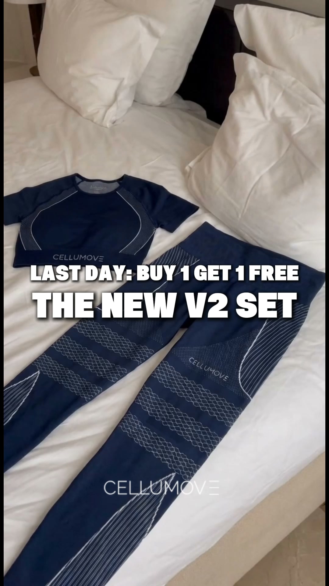 Cellumove WorldWide Facebook ad: Your Favorite Leggings, Upgraded.
