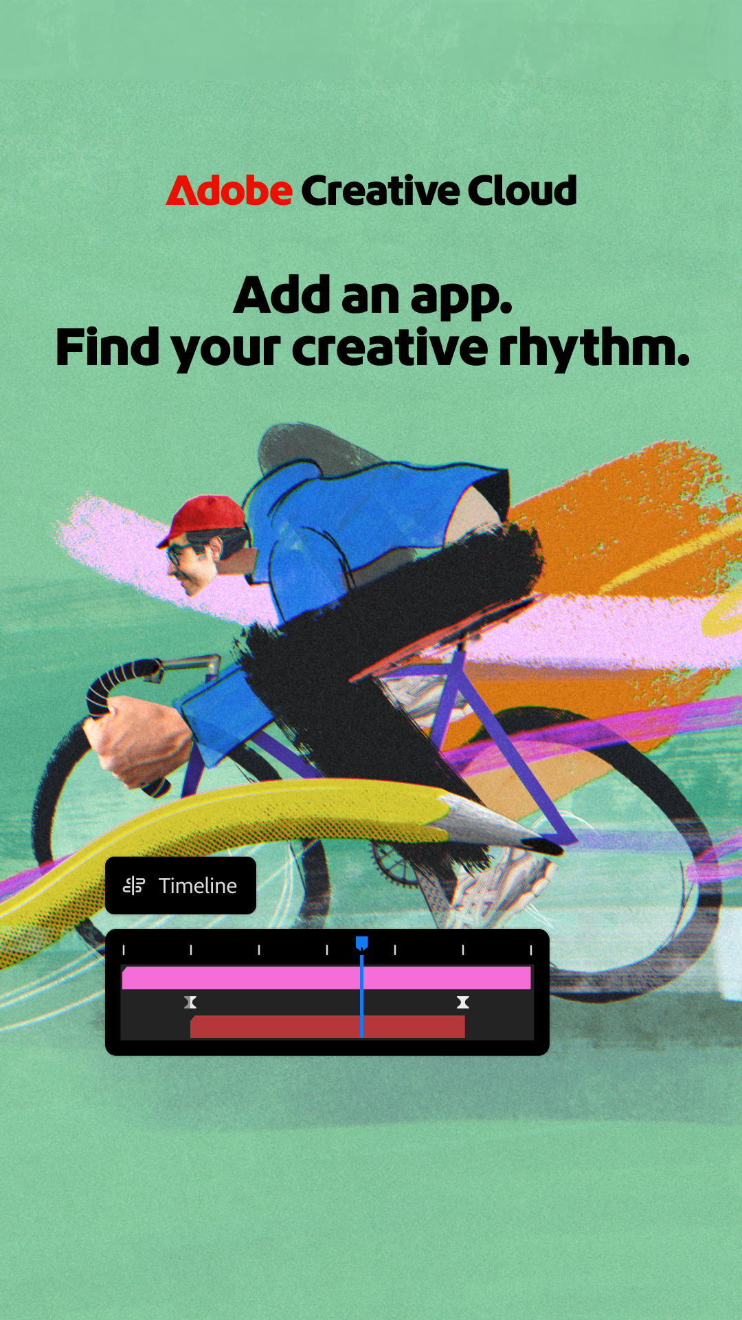 Adobe Creative Cloud Facebook ad