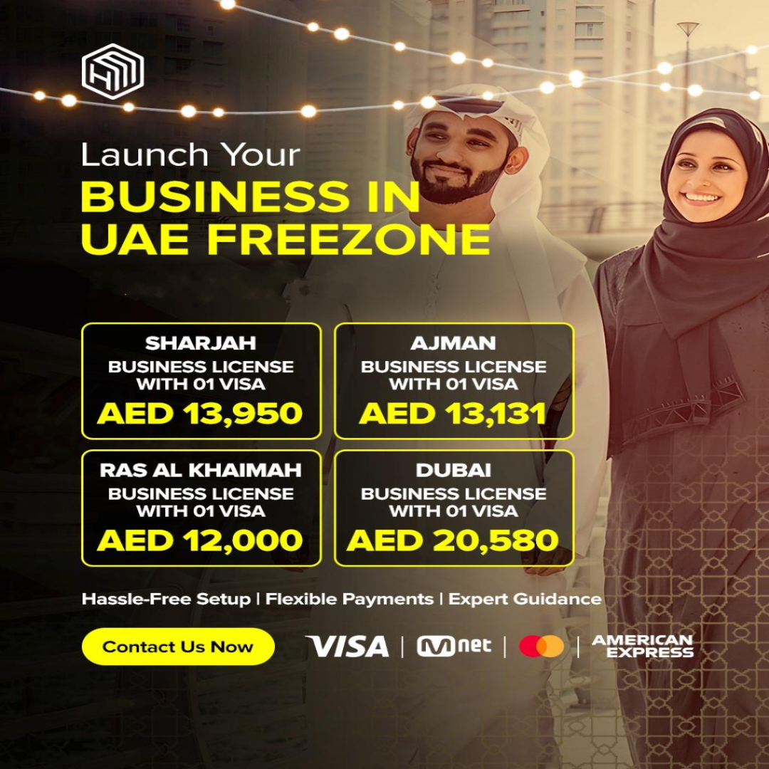 HM Corporate Services Facebook ad: Start Your UAE Business from South Africa