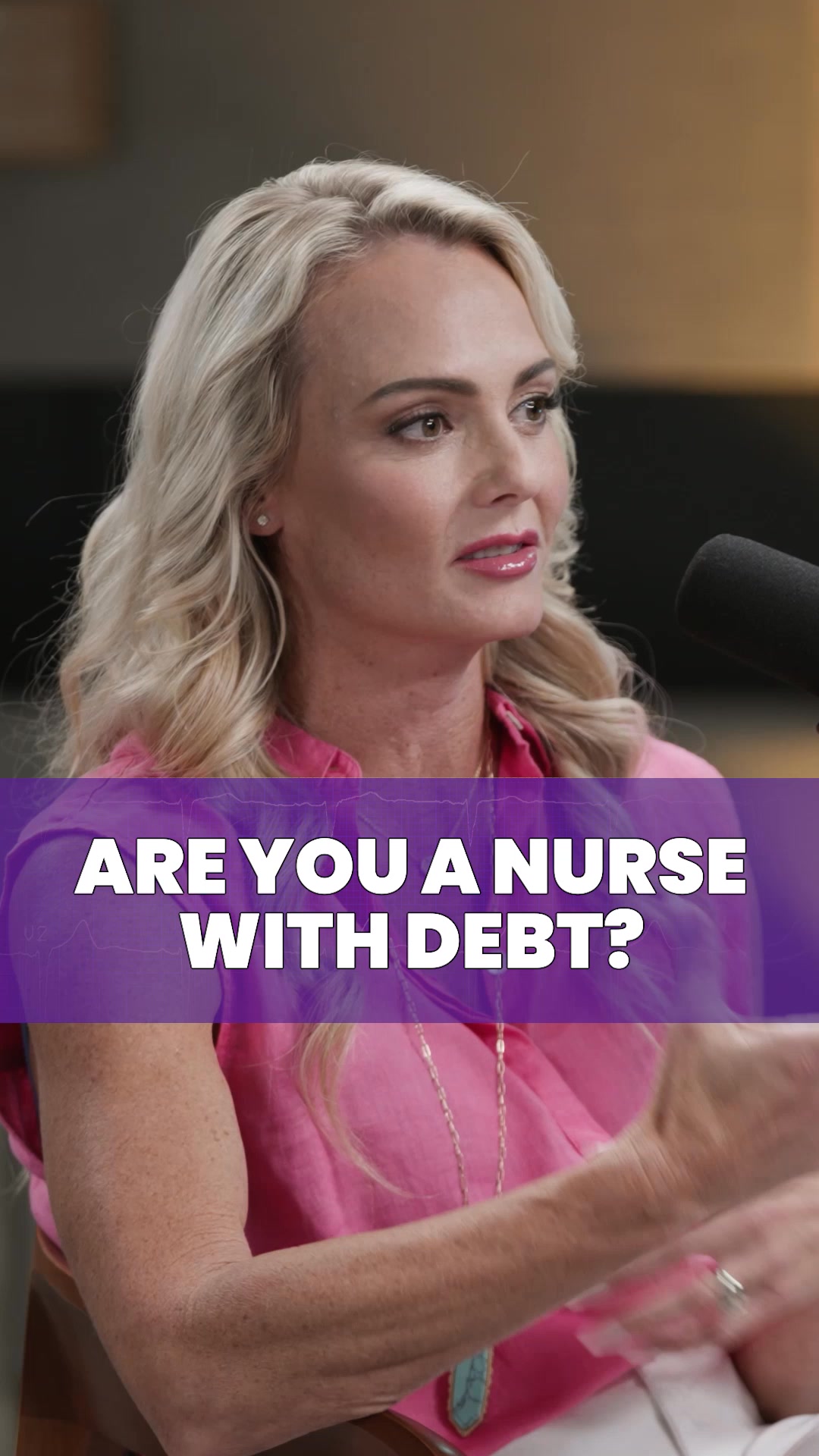 Financially Free Nurse Facebook ad: Nurses, Stop. Get Relief.