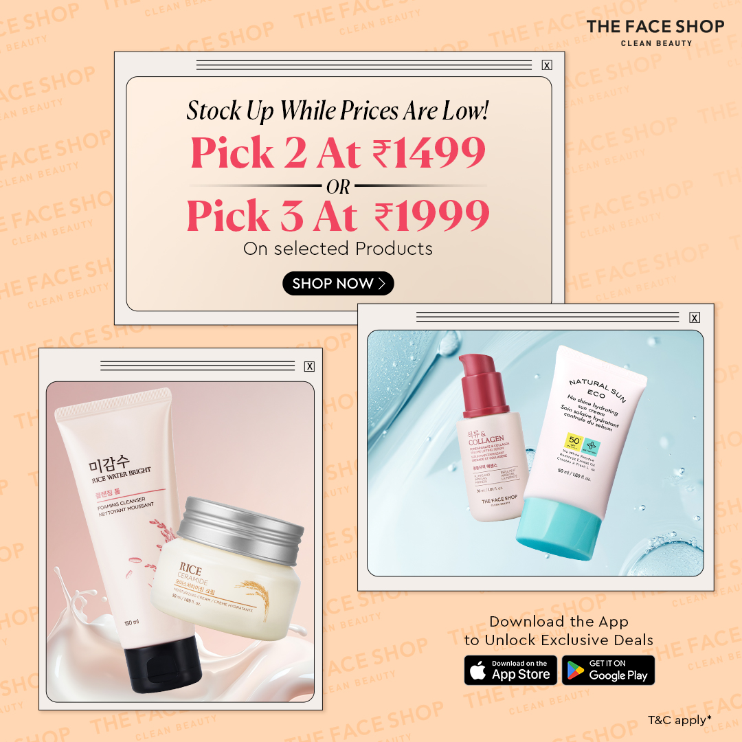 Thefaceshop INDIA Facebook ad