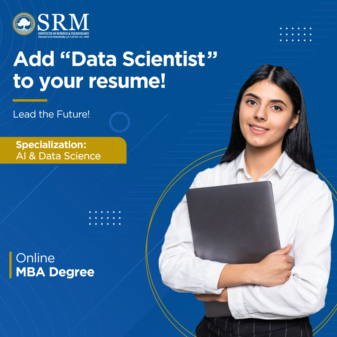 SRM Online Education Facebook ad