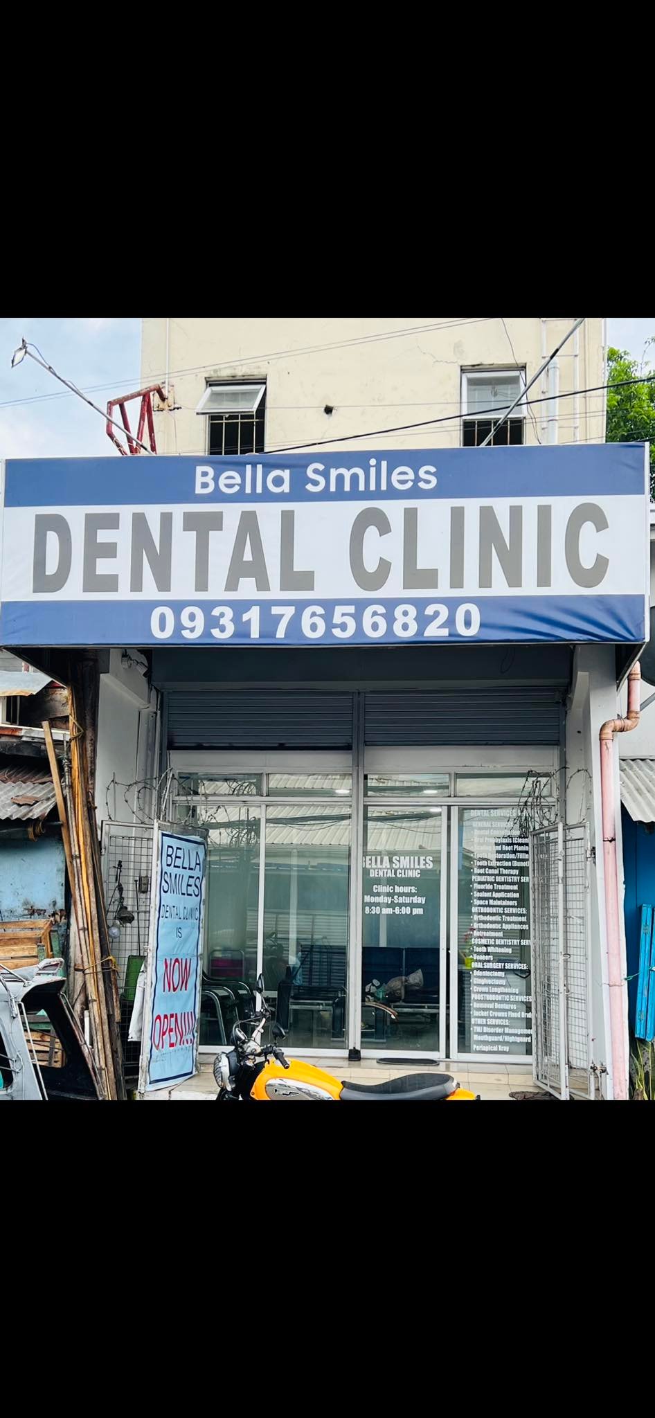 Bella smiles dental clinic-super branch Facebook ad: Dental problems? PM us