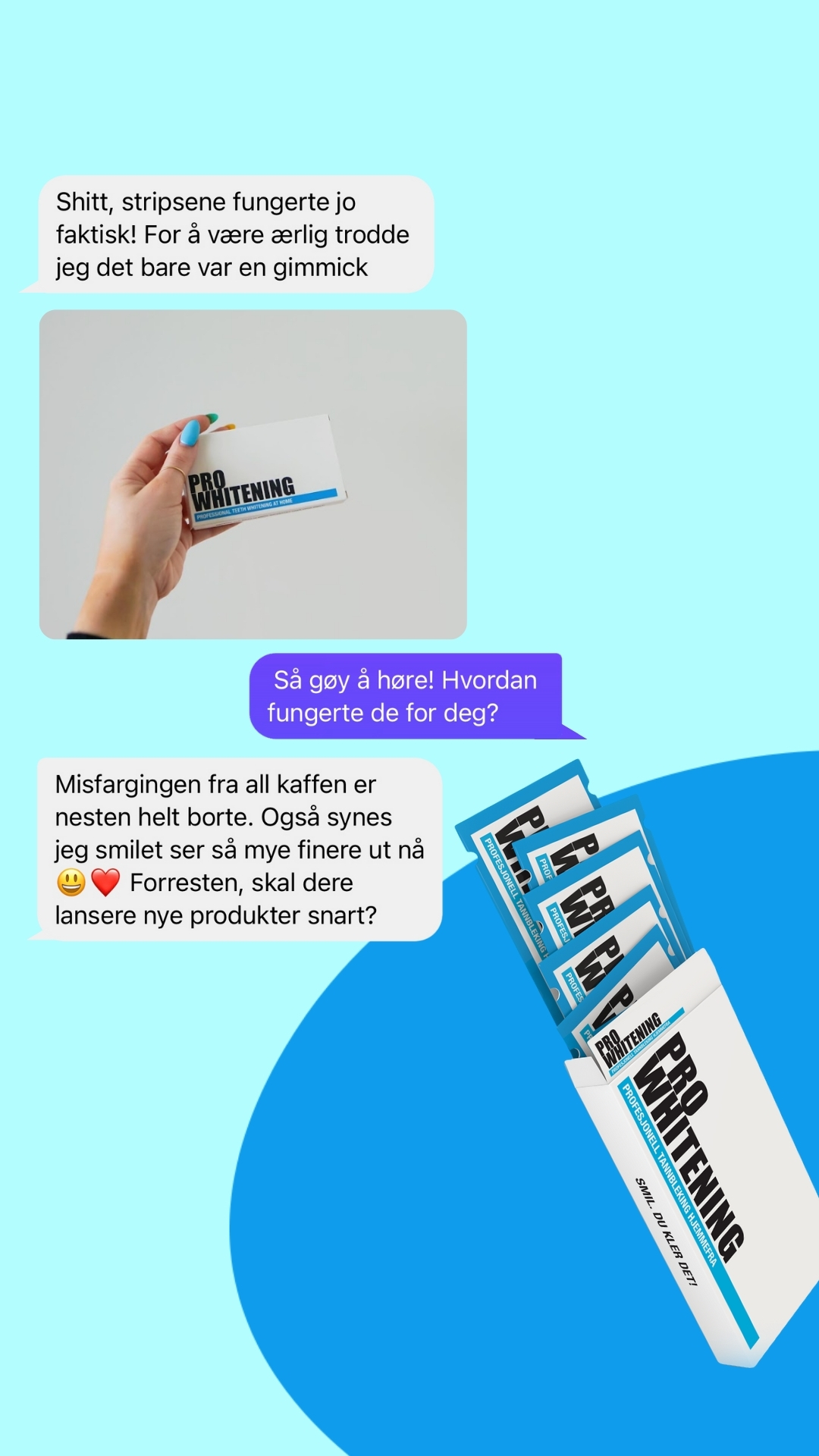 ProWhitening Facebook ad from Jul 13, 2026