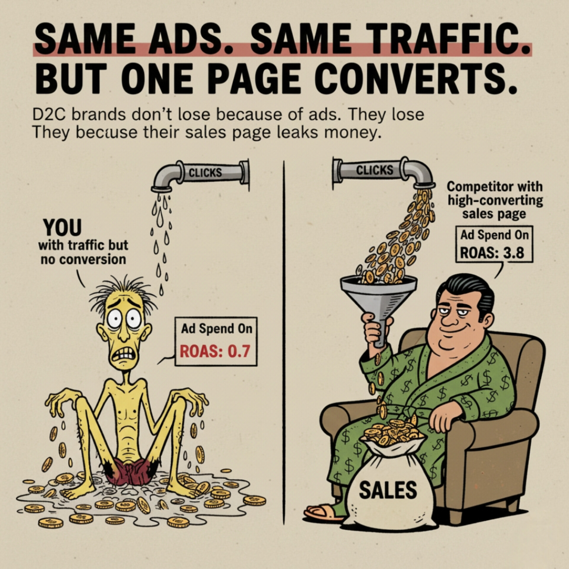 Anurag Mishra Digital Marketer Facebook ad: While You're Struggling with Conversions, Your Competitors…