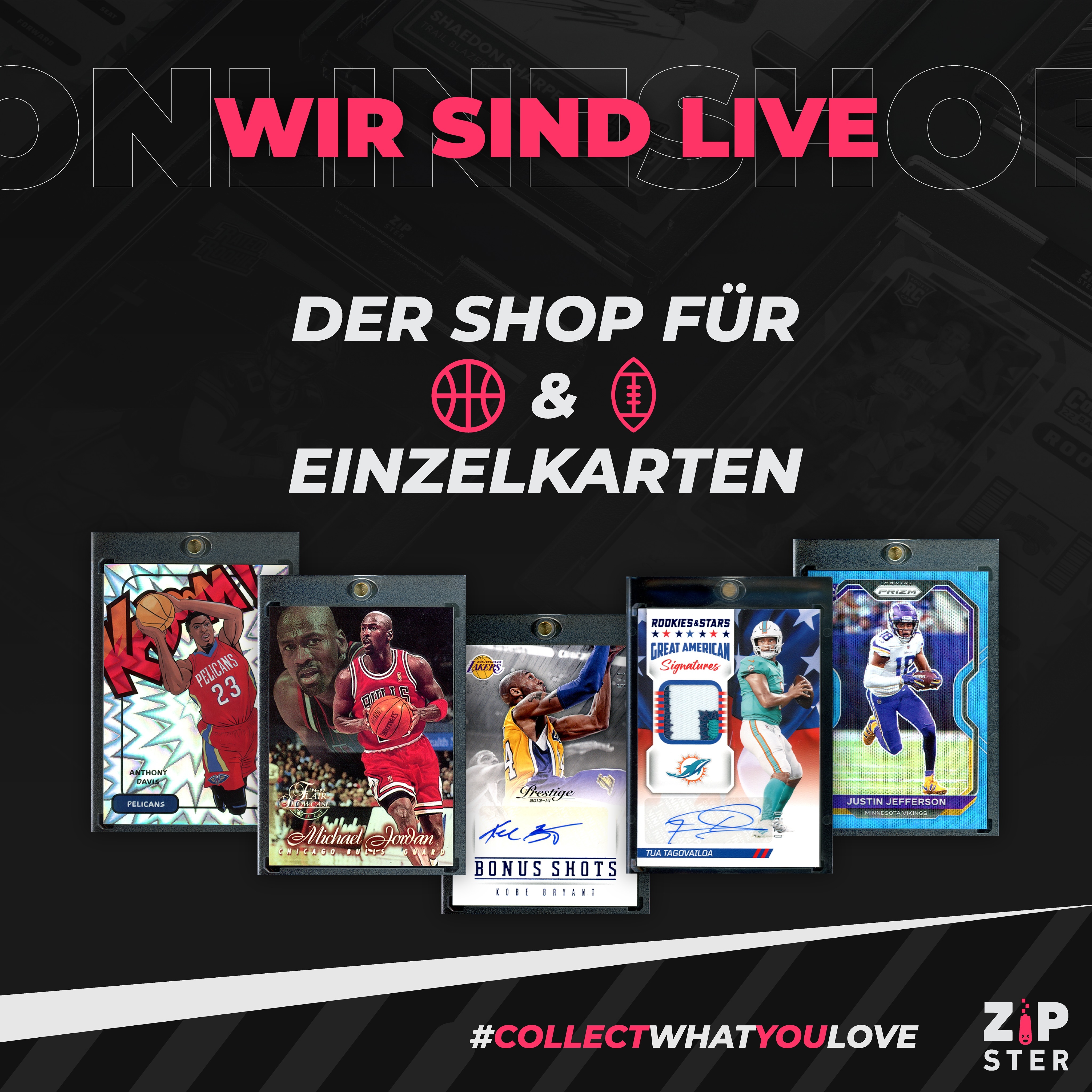 zipster_cards Facebook ad: Der Onlineshop für & Einzelkarten!
