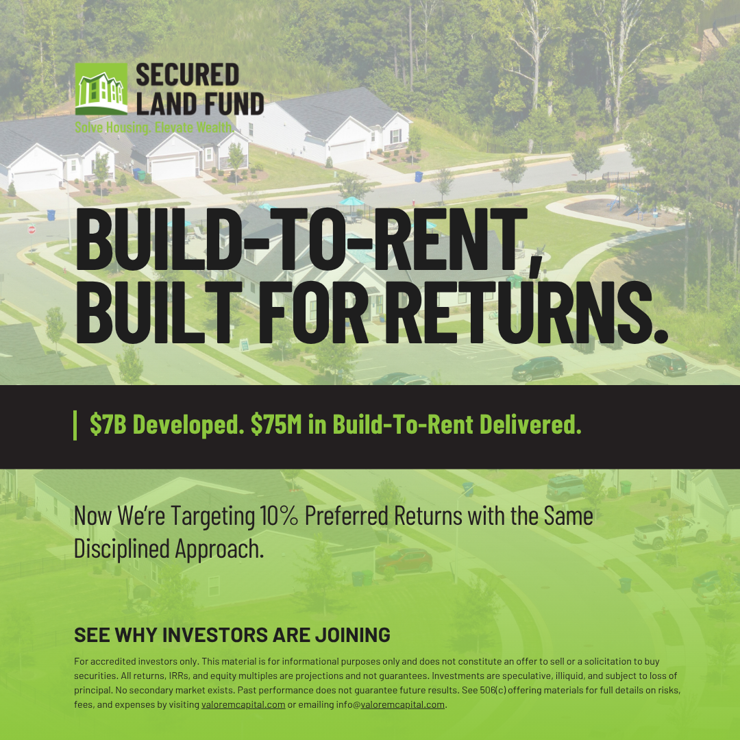 Secured Land Fund Facebook ad