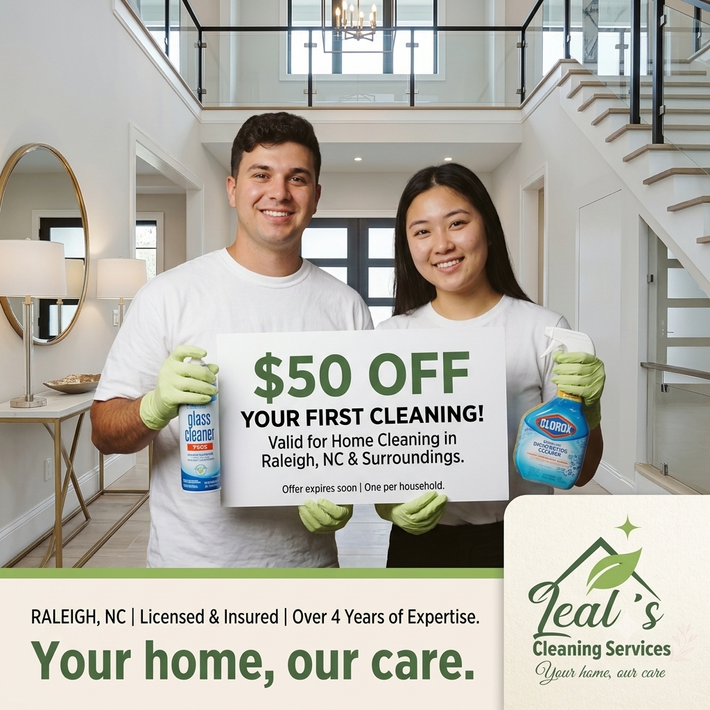 Leal's Cleaning Service Facebook ad