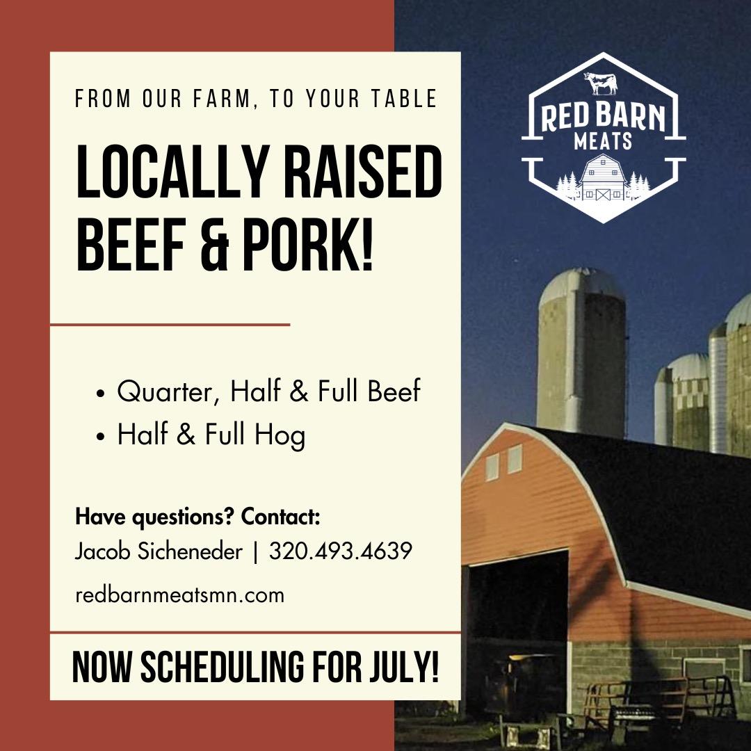 Red Barn Meats - Farm To Table Beef Facebook ad: Did you know that our beef is sourced…