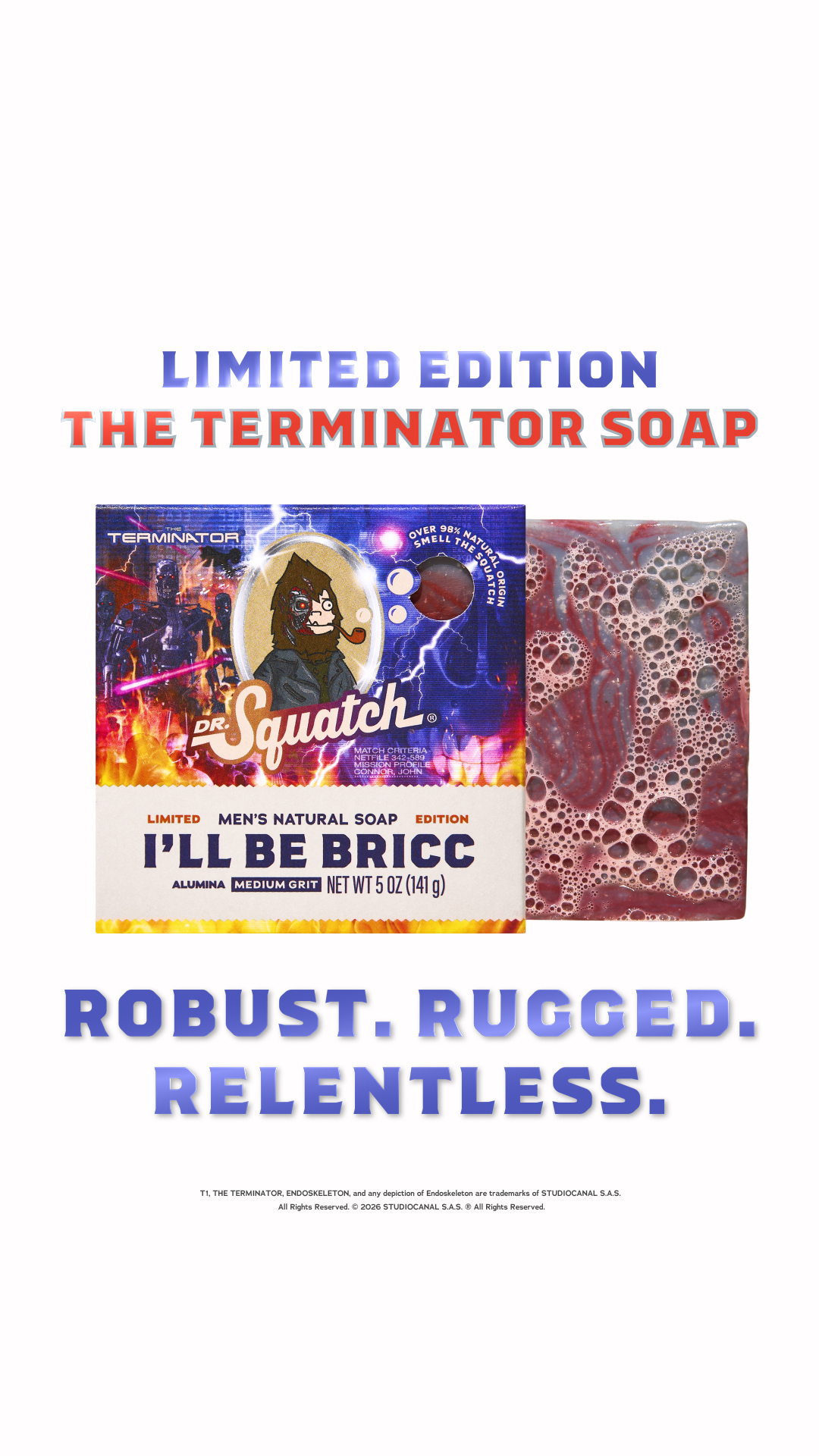 Dr. Squatch Facebook ad