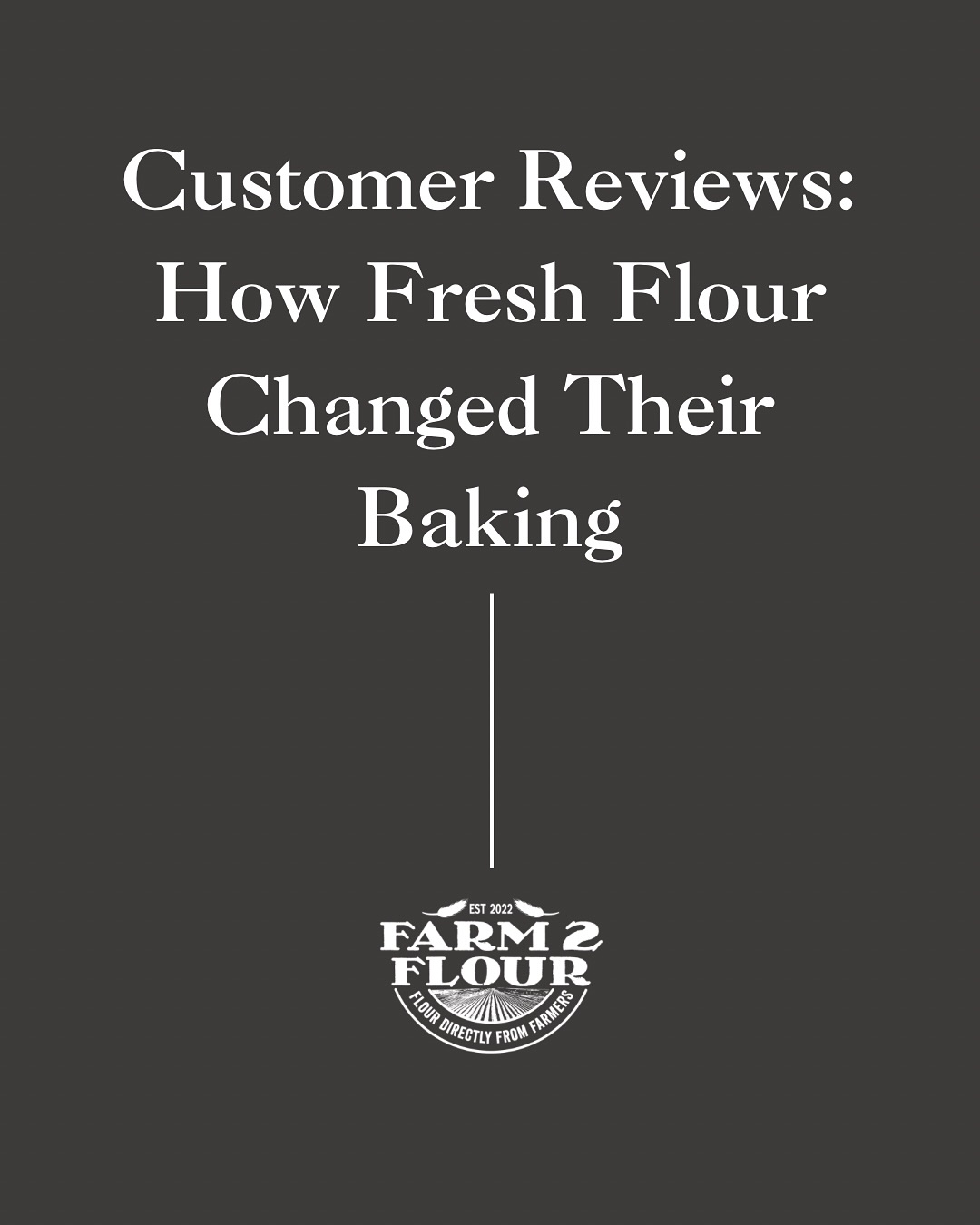 Farm2Flour Facebook ad: Their reviews say it all.