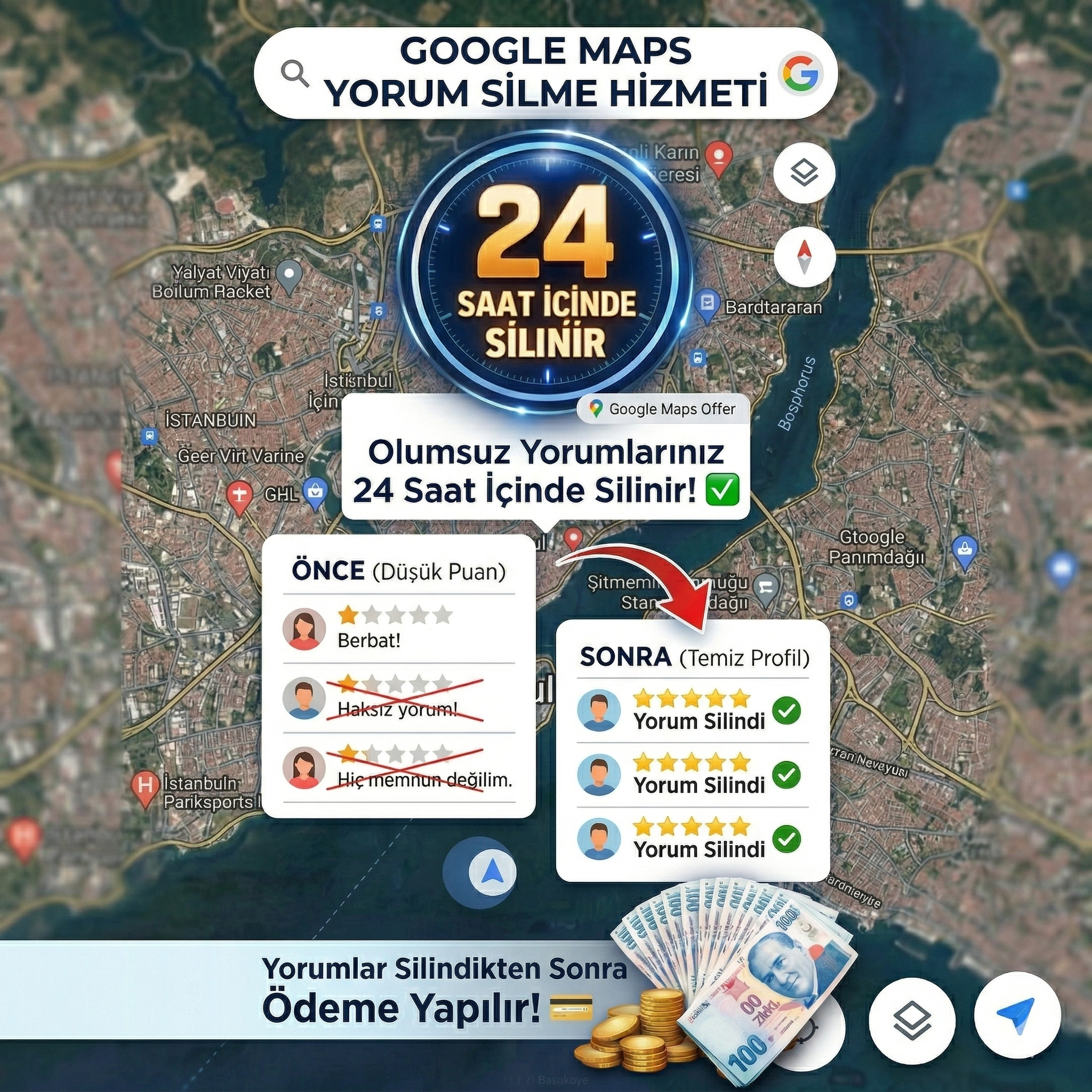 Google Maps Yorum Hizmetleri Facebook ad from Apr 5, 2026