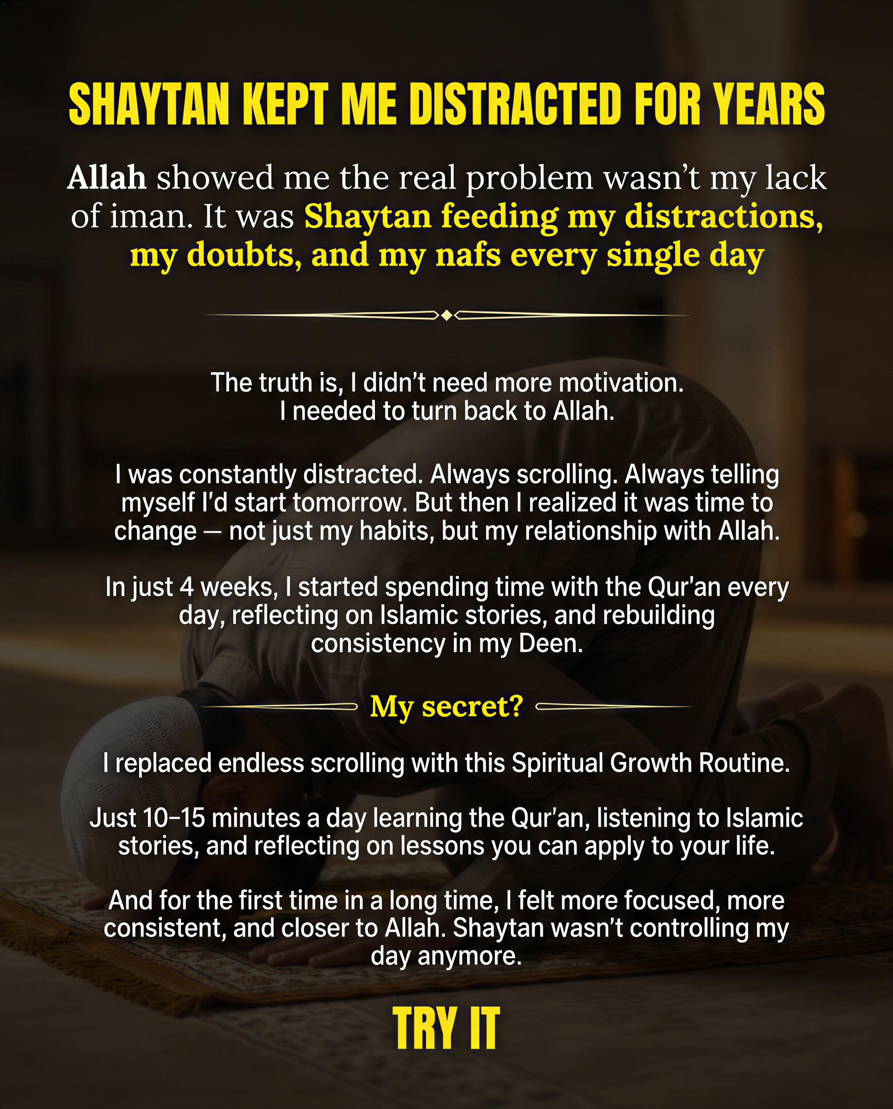Imam Advice Daily Facebook ad