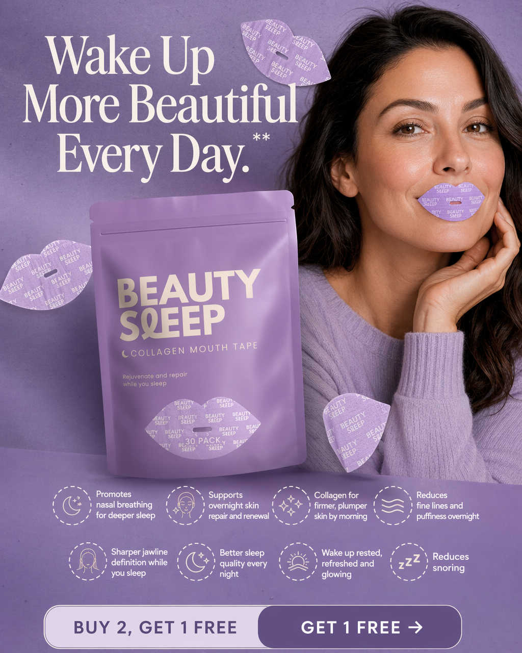 Beauty Sleep Facebook ad