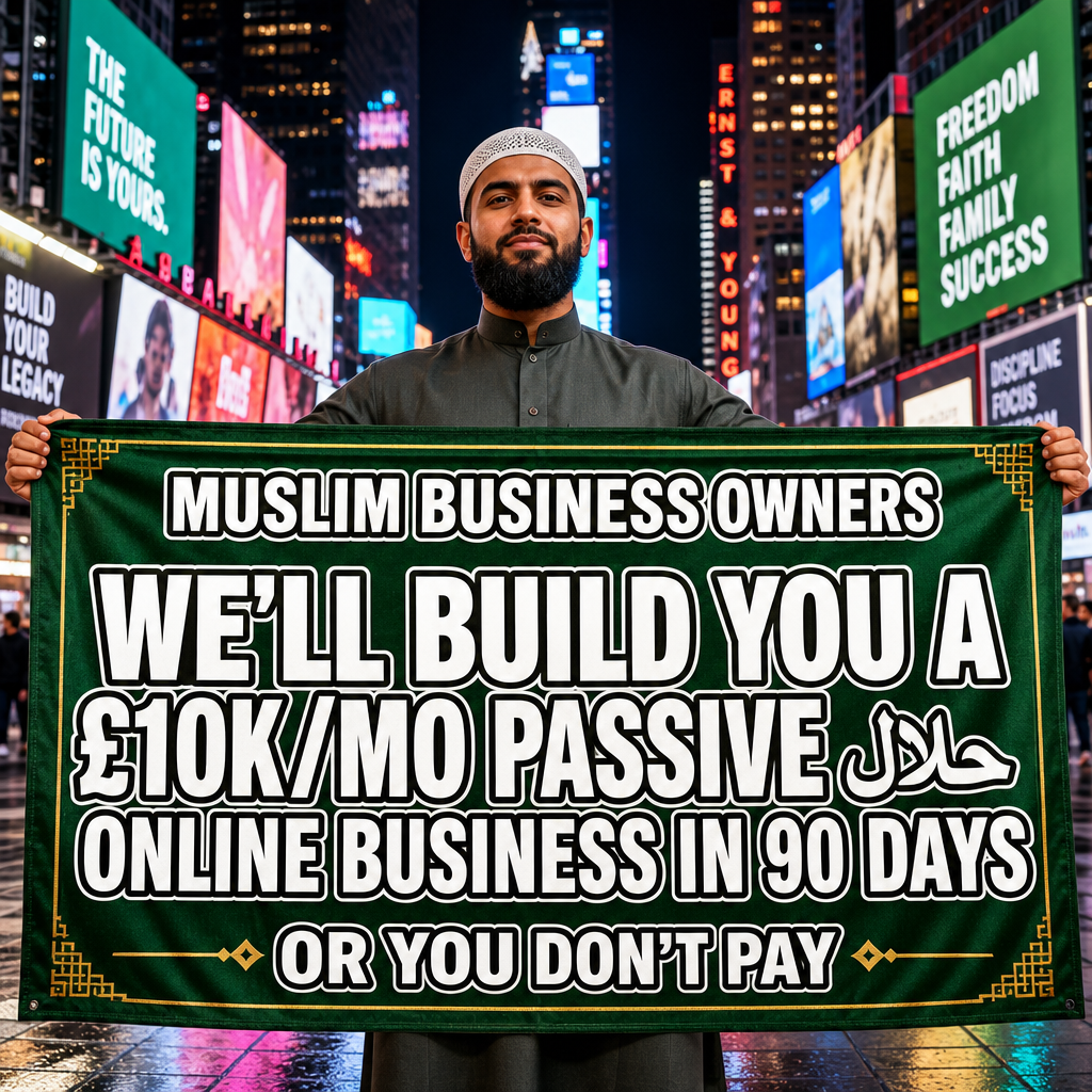 Shariah Advisory Facebook ad: How To Build a 6-Figure Halal Business
