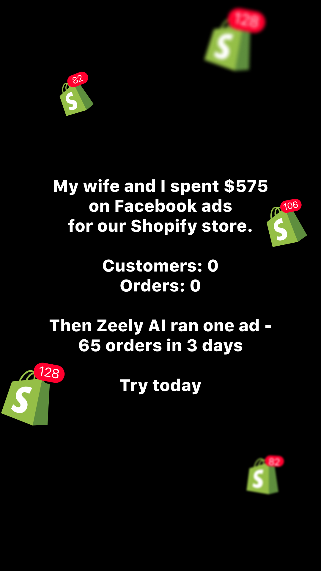 Zeely Facebook ad