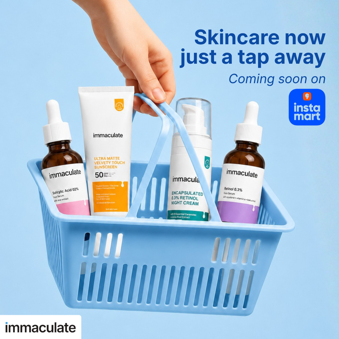 Beimmaculate Facebook ad