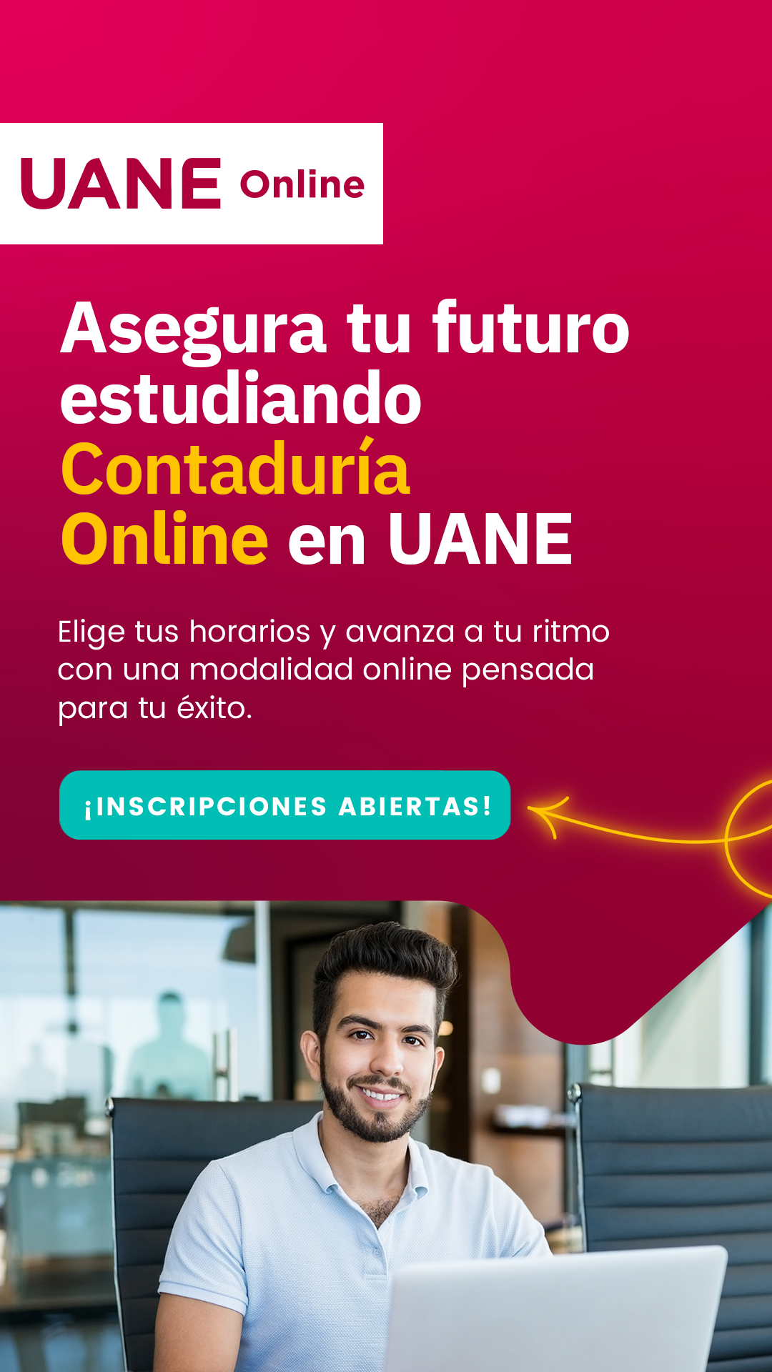 UANE Facebook ad from Jul 28, 2025