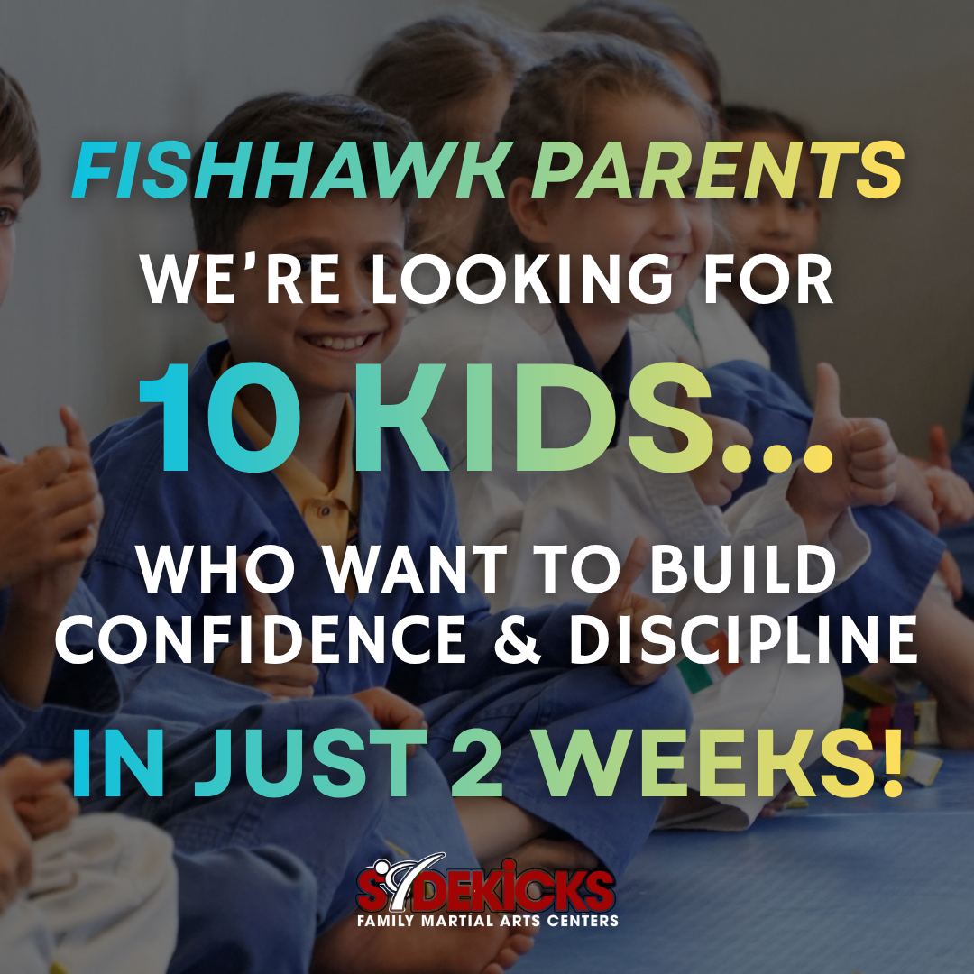 Sidekicks Family Martial Arts Center Facebook ad