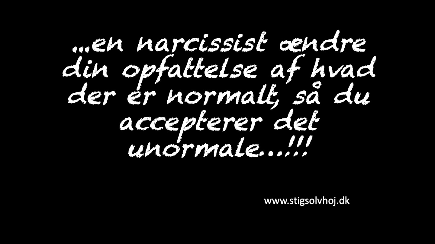 Stig Sølvhøj Facebook ad: NÅR DET UNORMALE BLI`R NORMALT