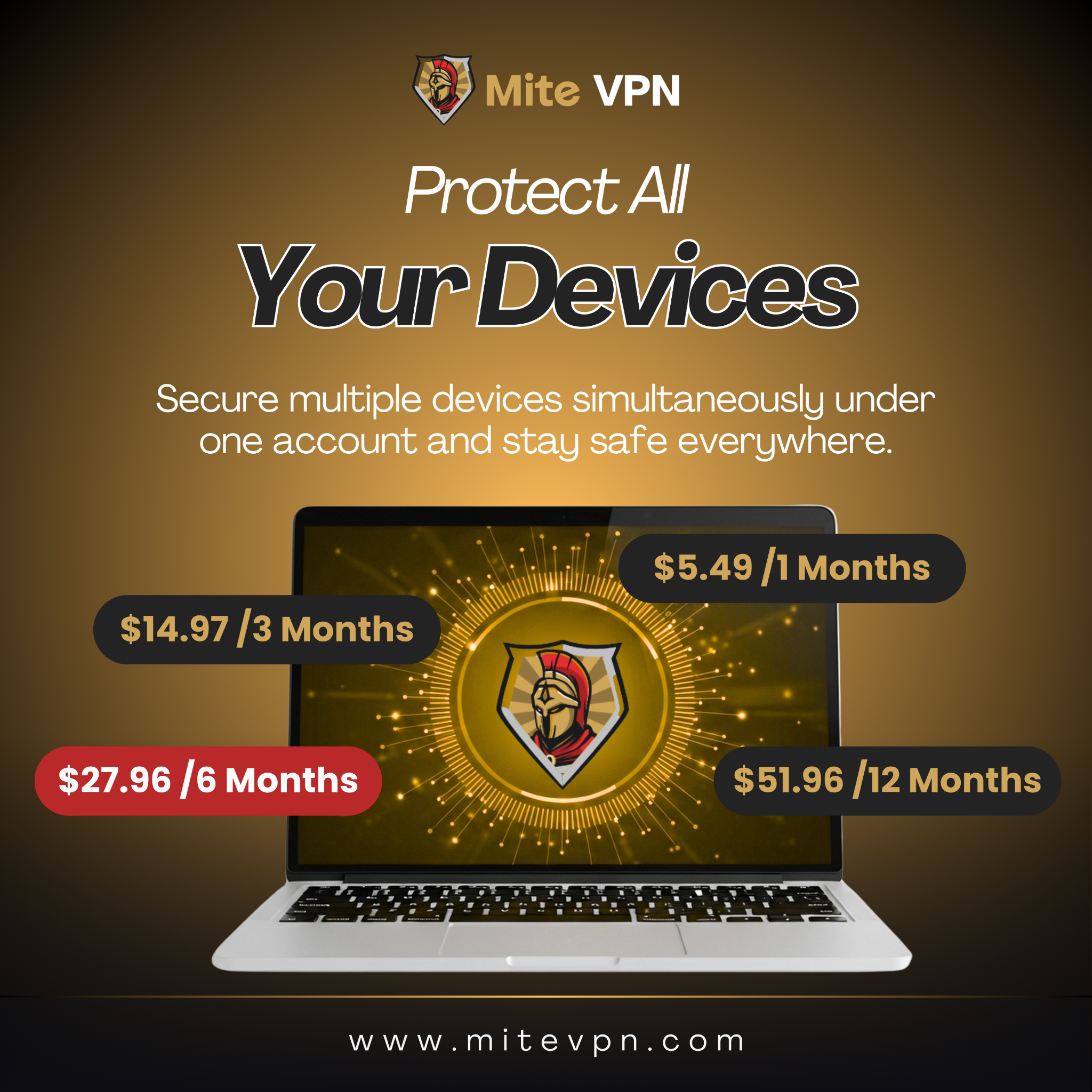MITE VPN Facebook ad