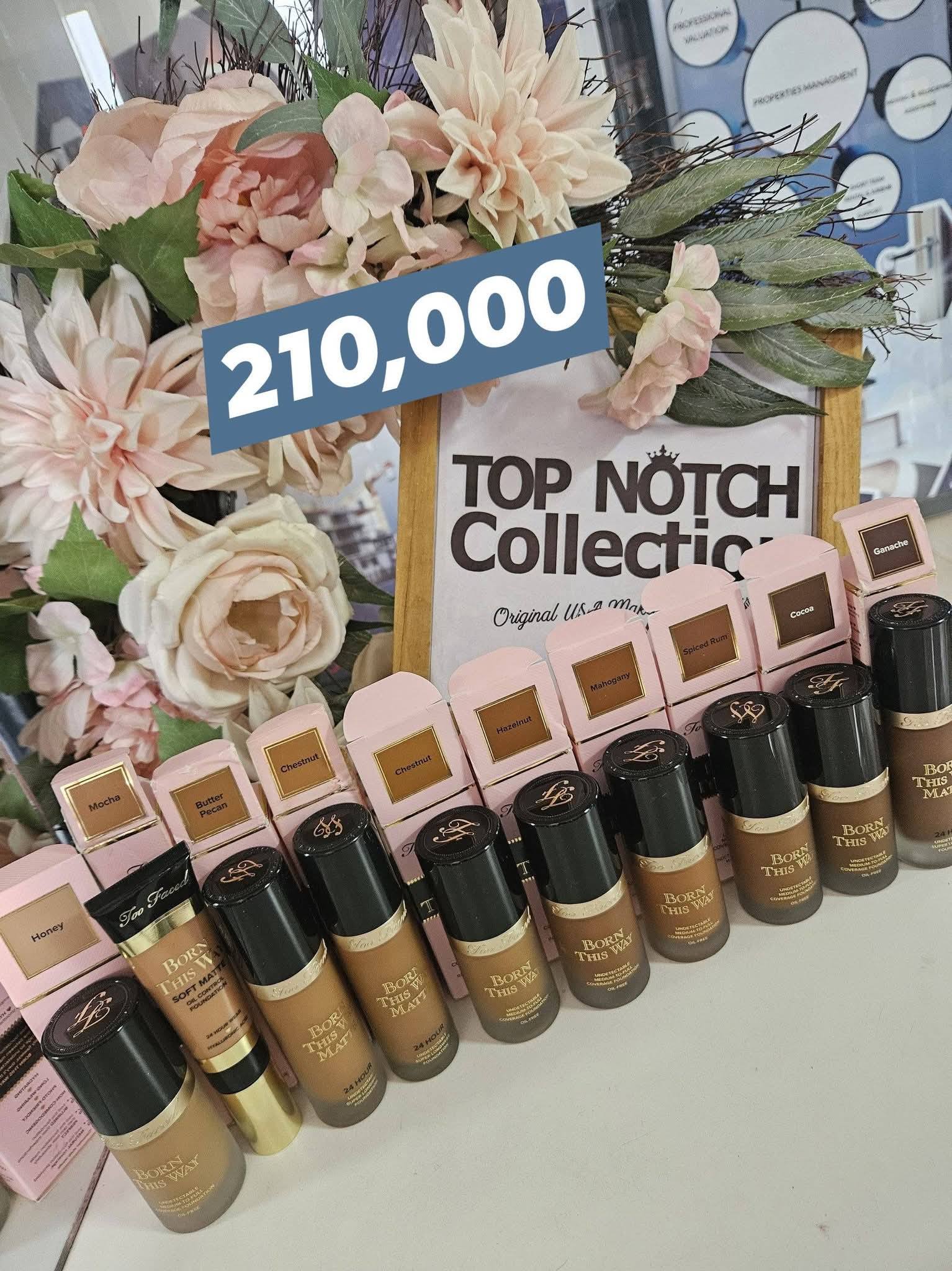 Top Notch Collection Health and Beauty Facebook ad