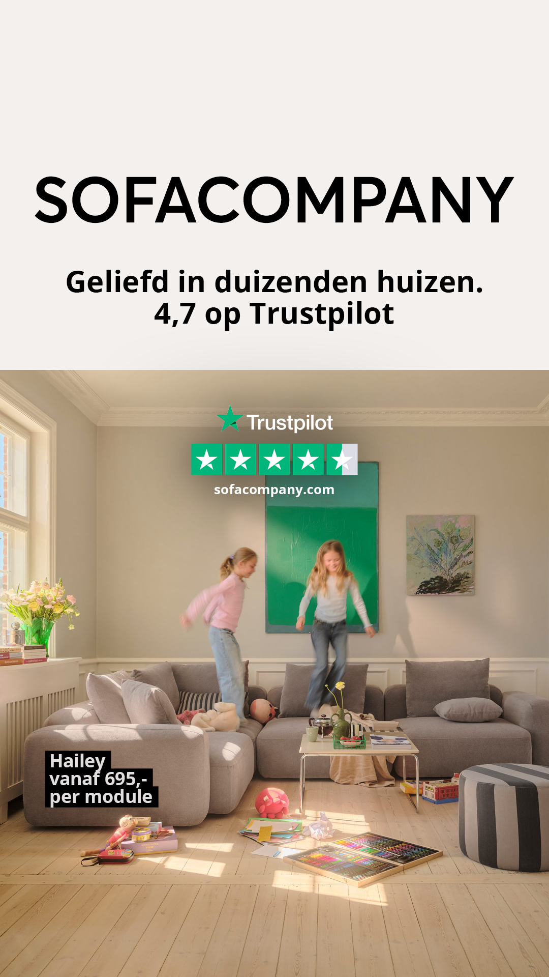 Sofacompany Facebook ad