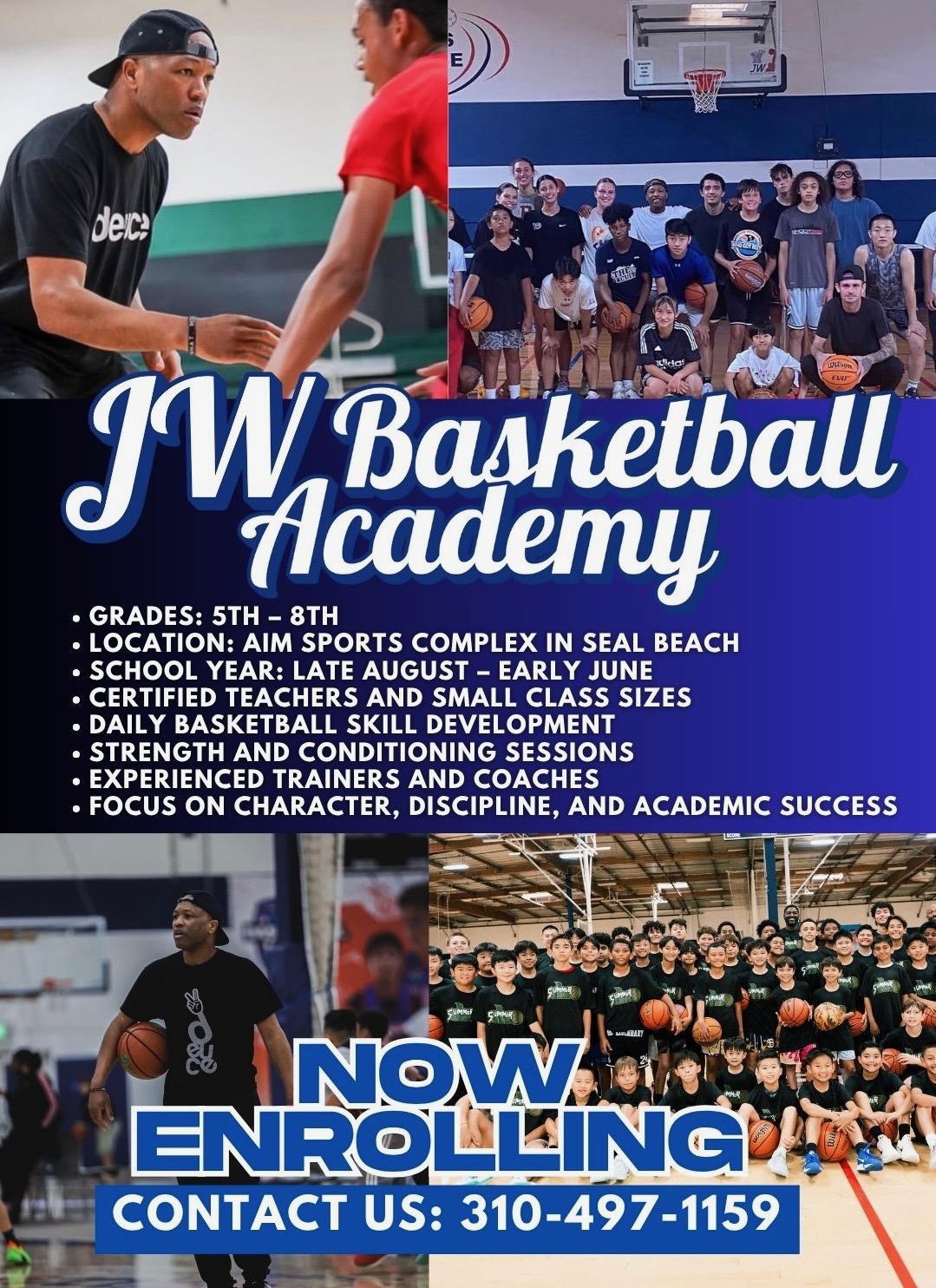 JW Basketball Academy Facebook ad
