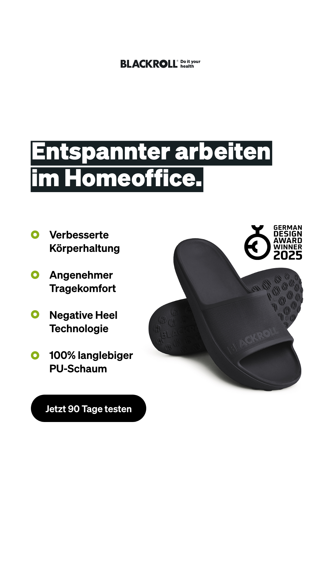 Blackroll Facebook ad