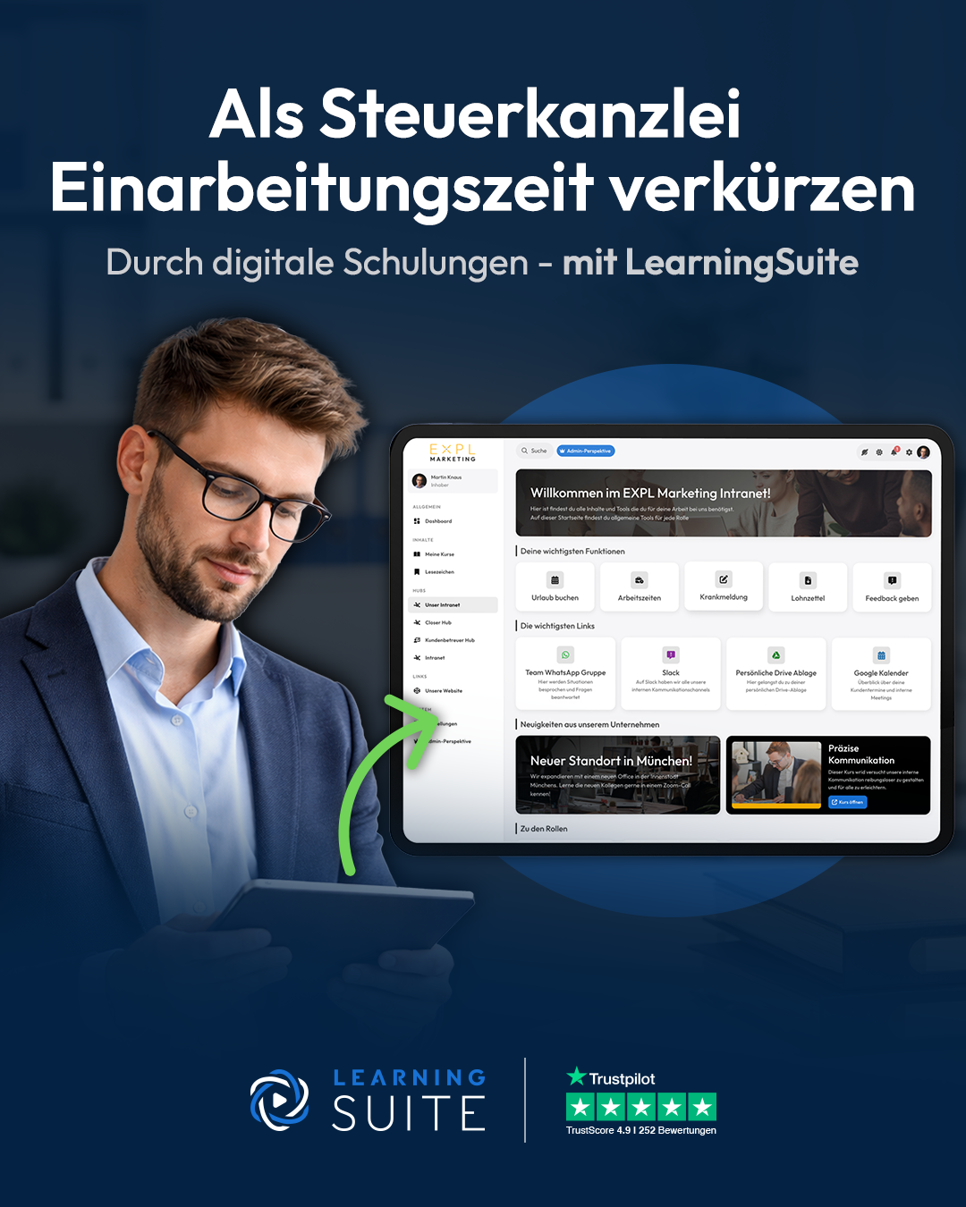 LearningSuite Facebook ad