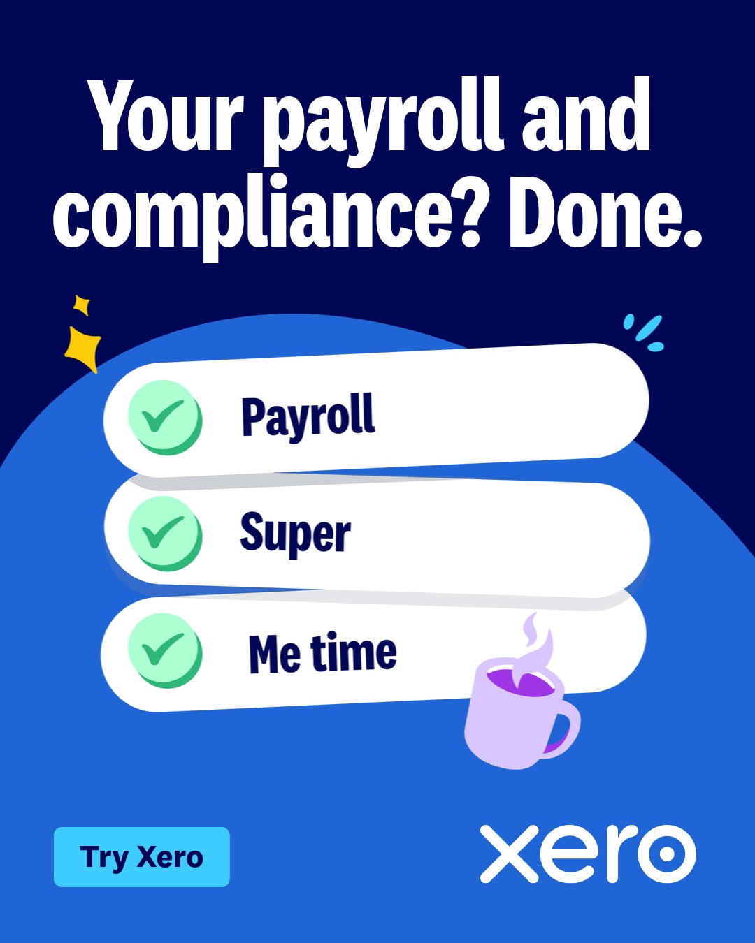 Xero Facebook ad