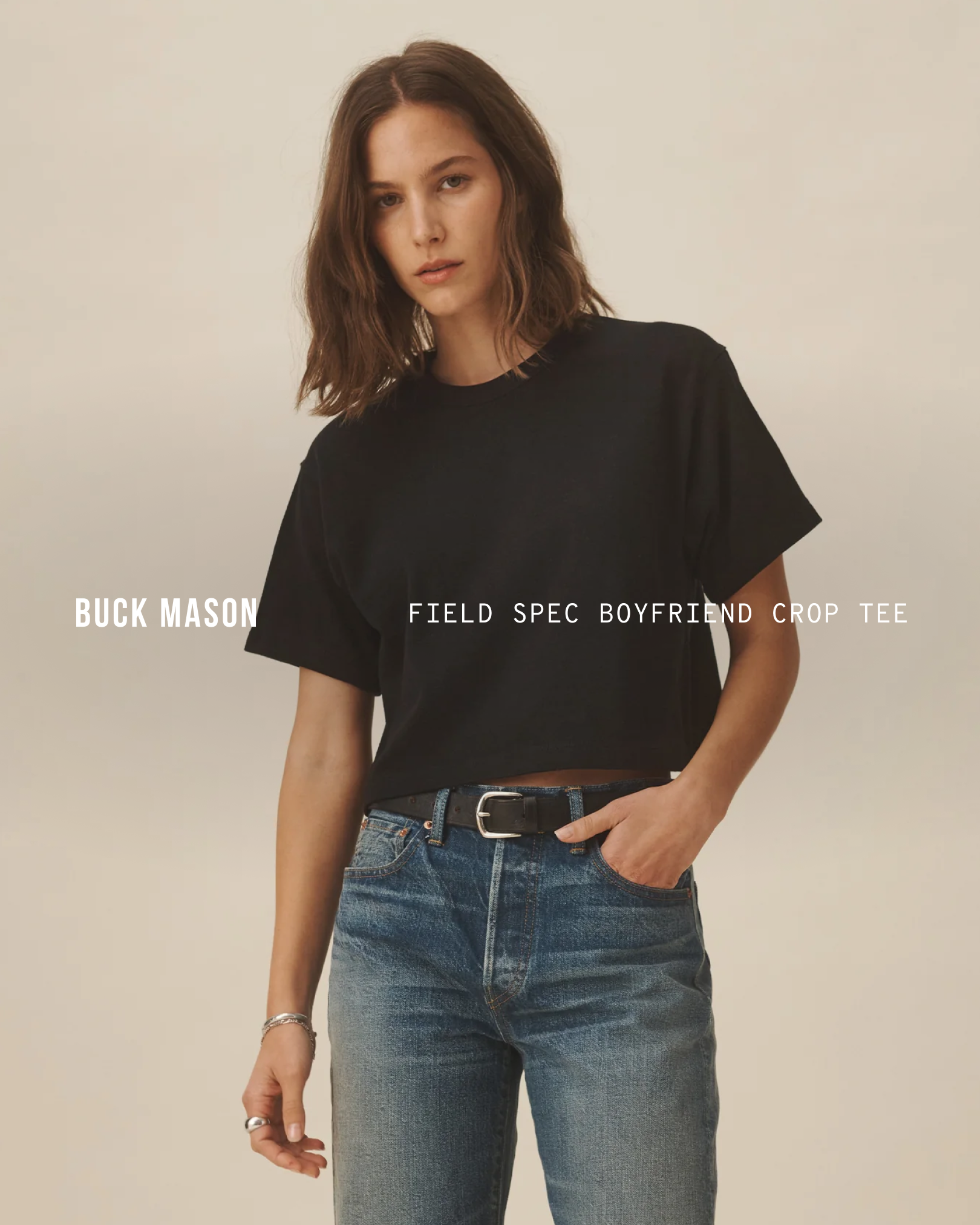 Buck Mason Women's Facebook ad