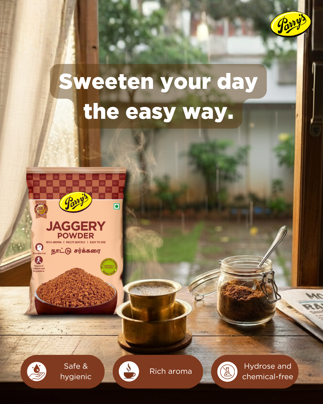 Parry's Consumer Products Facebook ad: Parry's Jaggery Powder