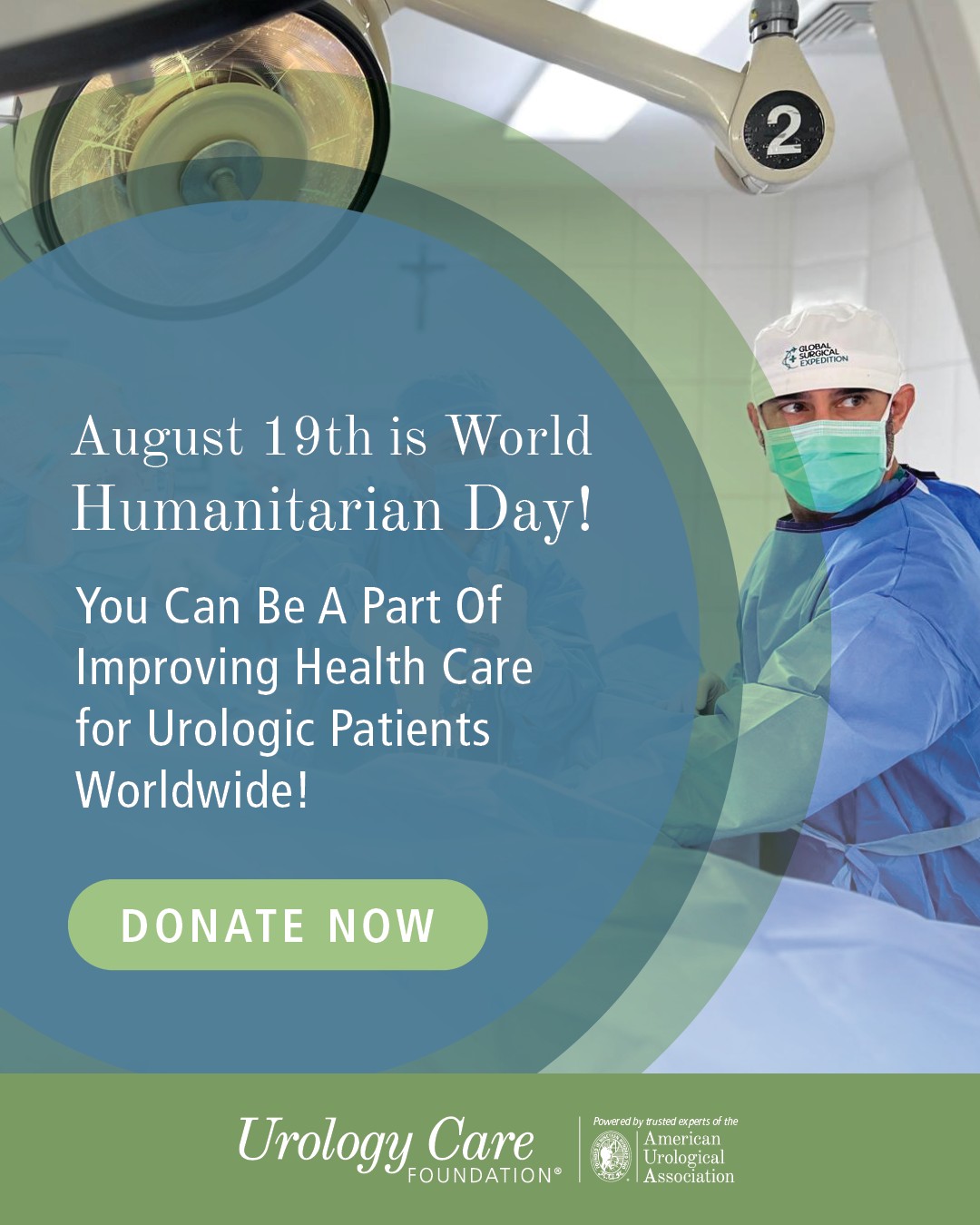 Urology Care Foundation Facebook ad: Donation Form - Urology Care Foundation