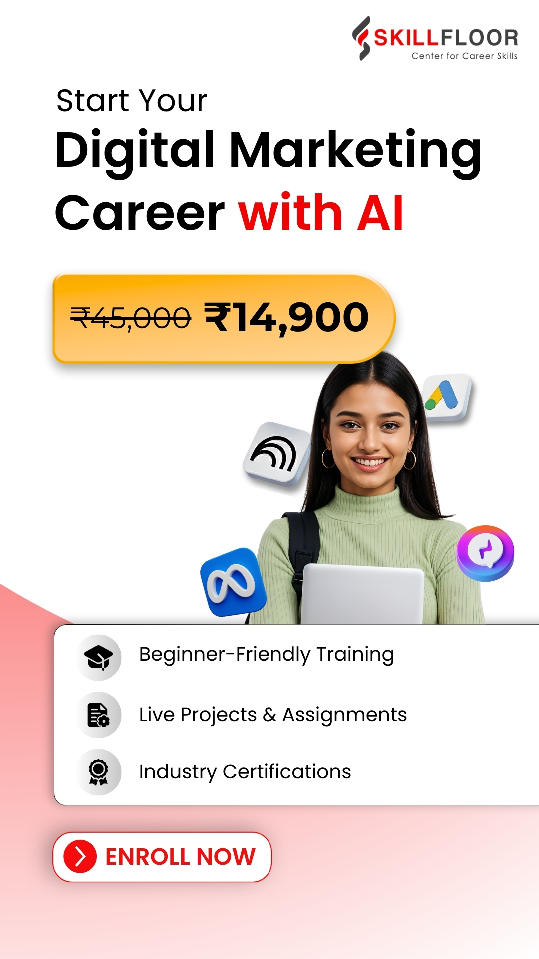 Skillfloor Facebook ad from Jul 29, 2026