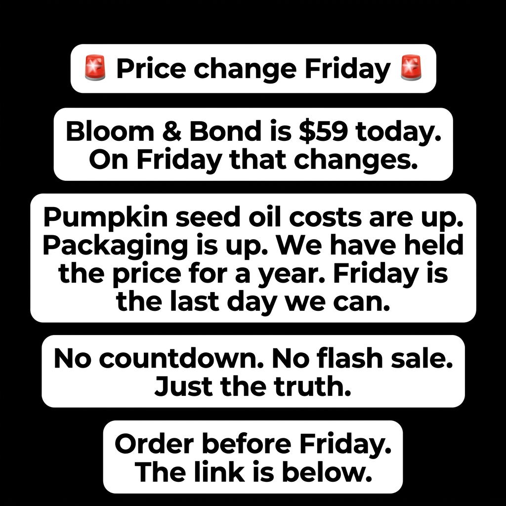 Bloom & Bond Facebook ad