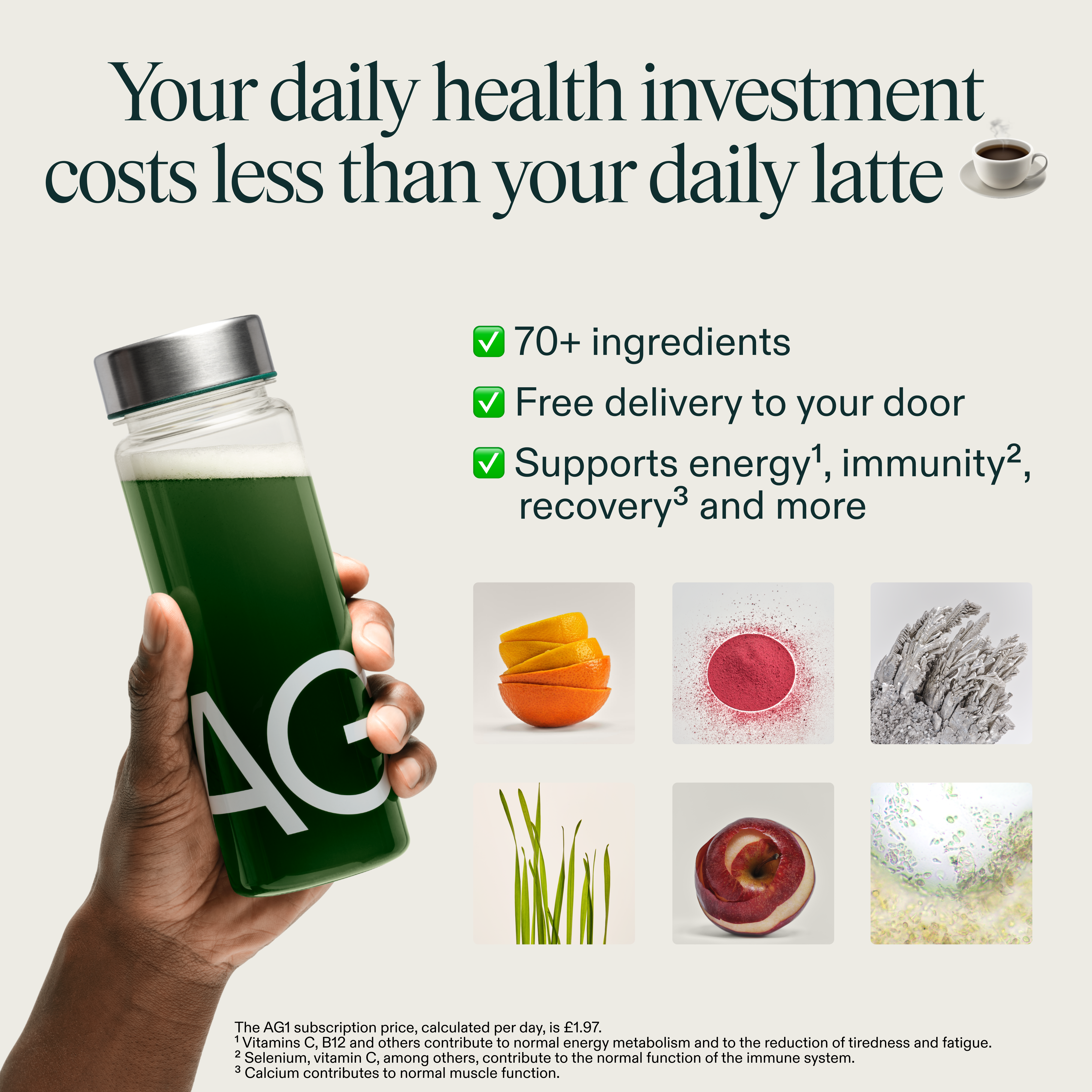 AG1 by Athletic Greens Facebook ad