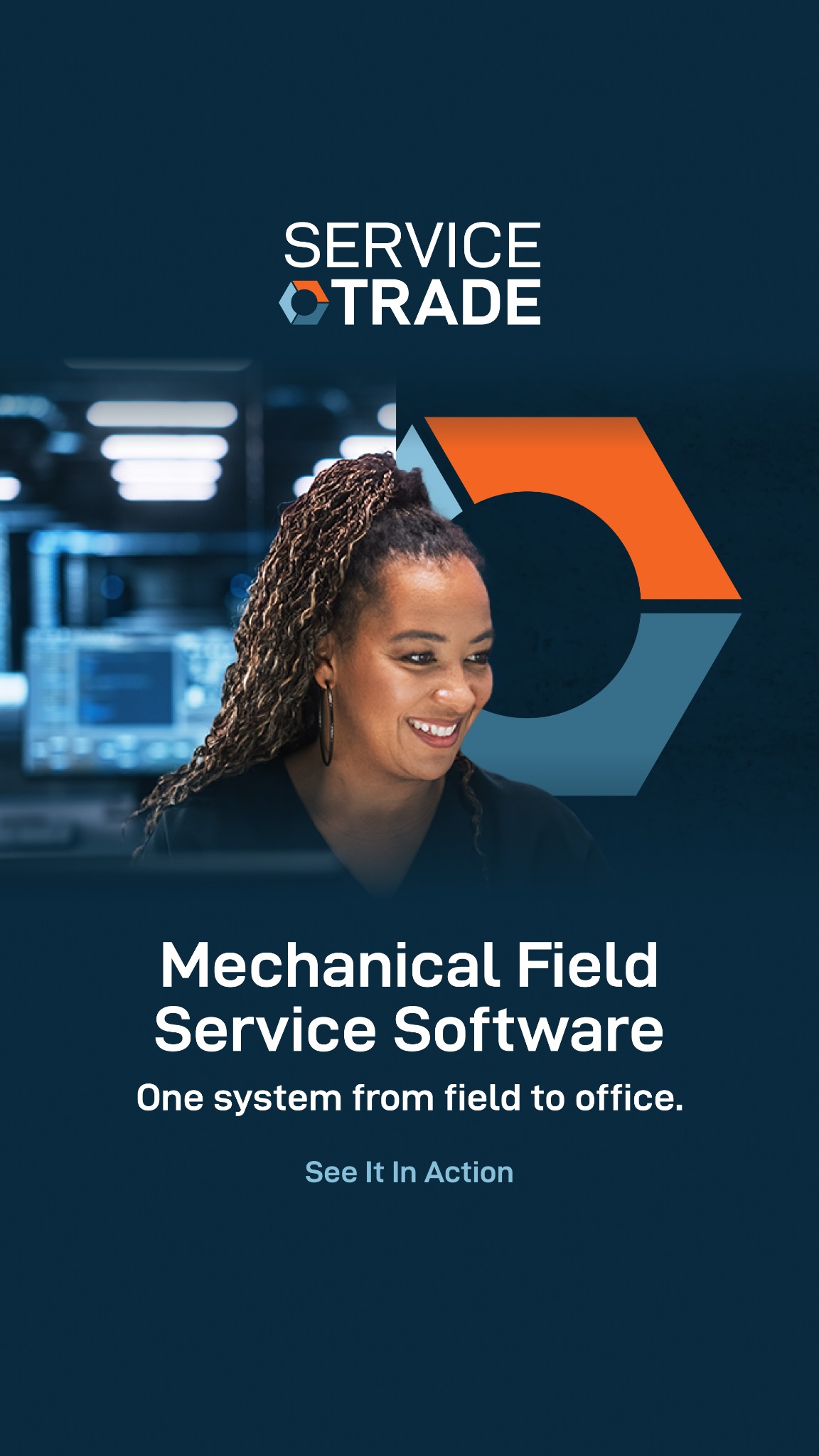 ServiceTrade Facebook ad from Apr 1, 2026