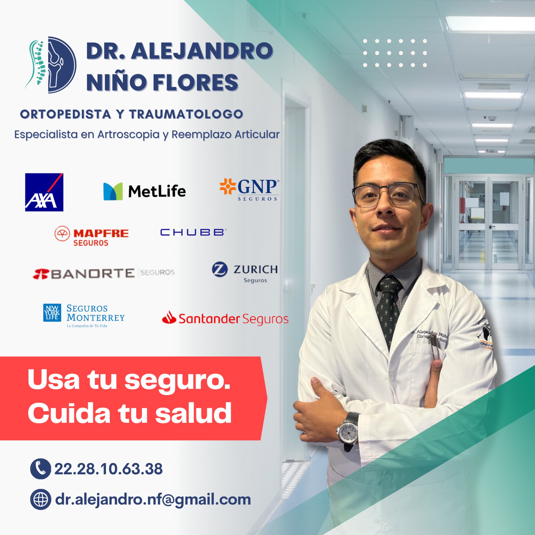Ortopedista Dr. Alejandro Niño Flores Facebook ad