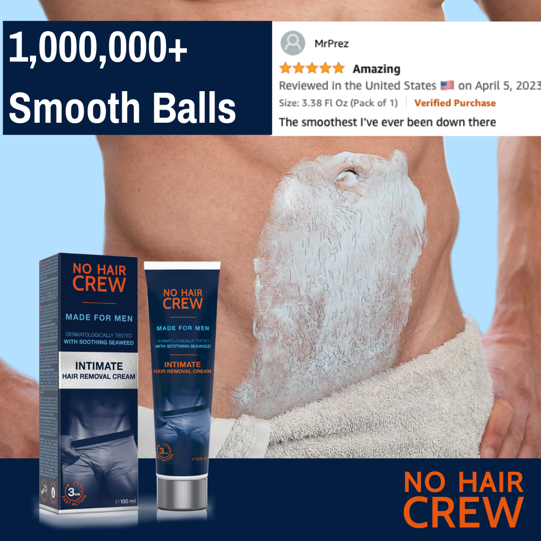NO HAIR CREW Facebook ad