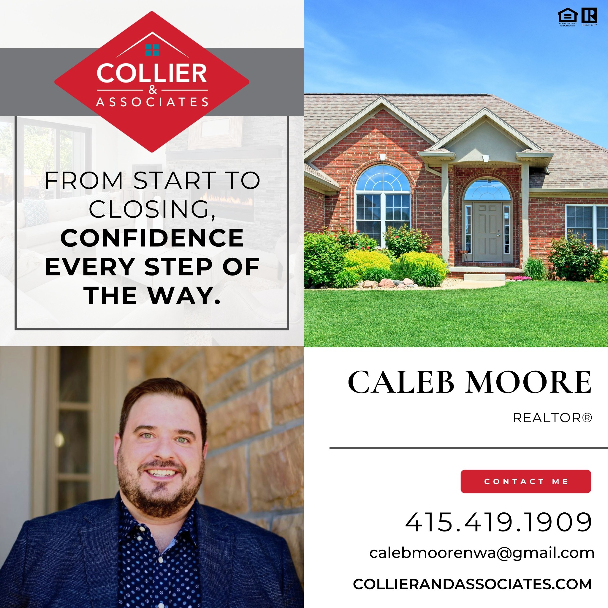 Caleb Moore Realtor Facebook ad