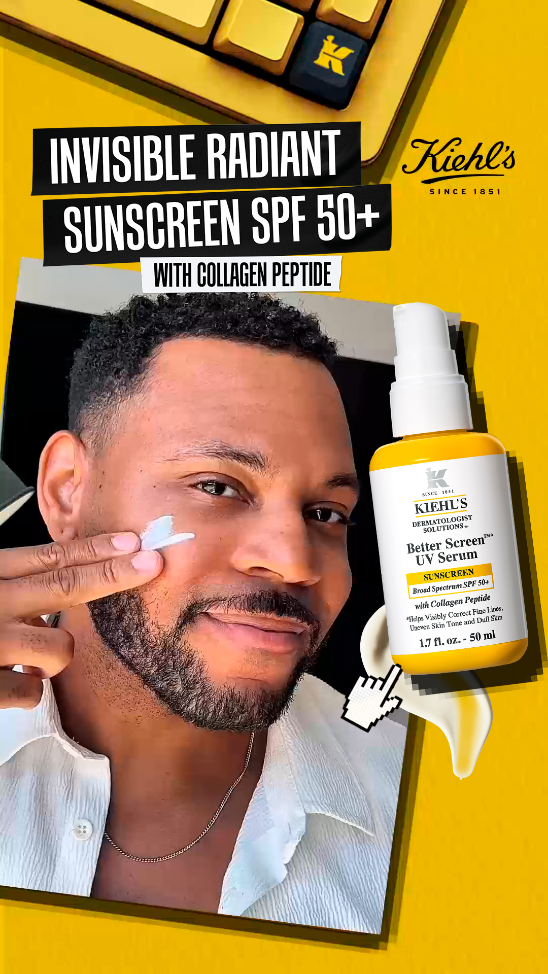 Kiehl's Facebook ad