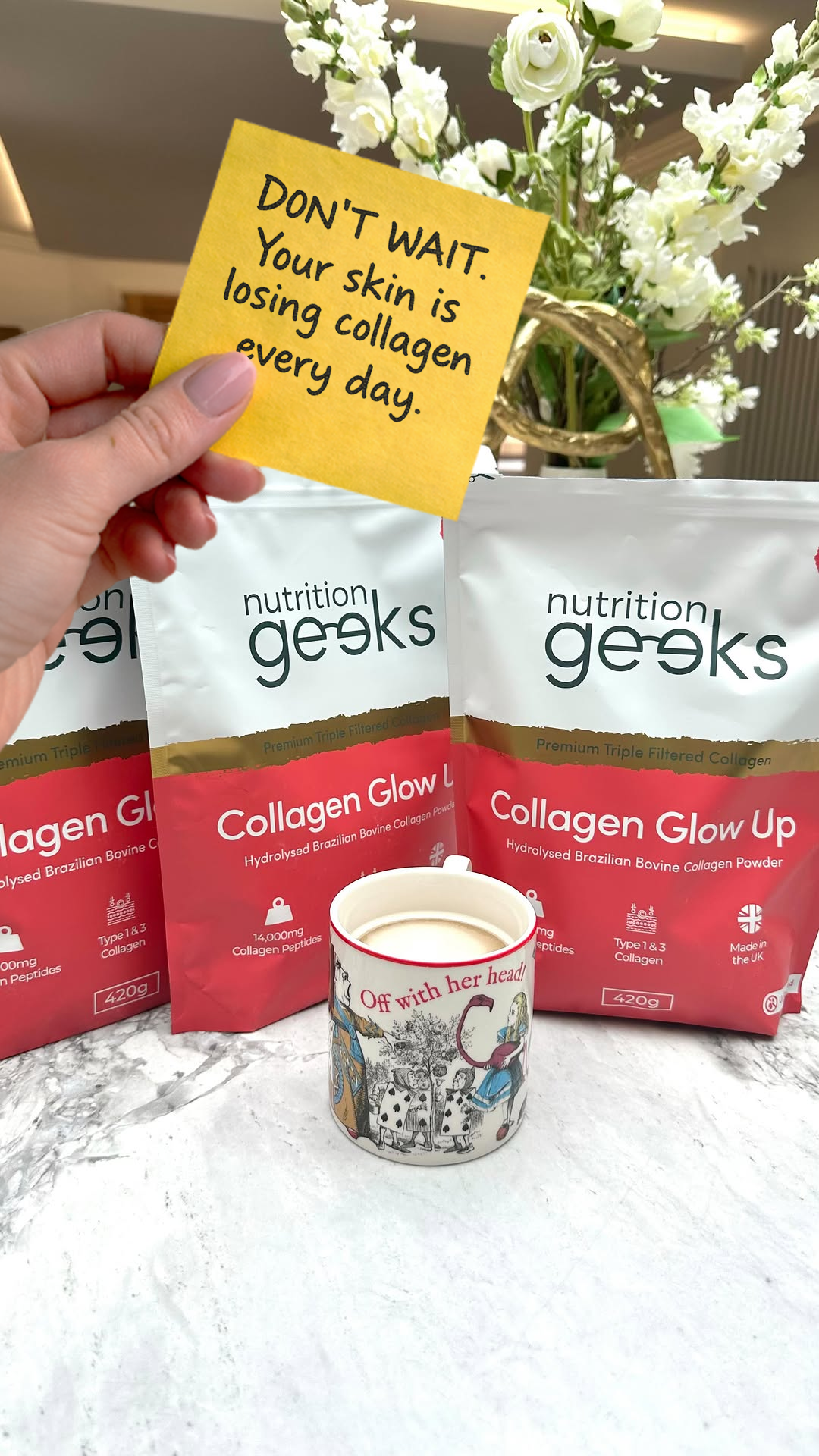 Nutrition Geeks Facebook ad