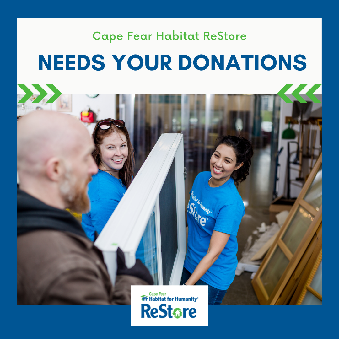 Cape Fear Habitat ReStore Facebook ad