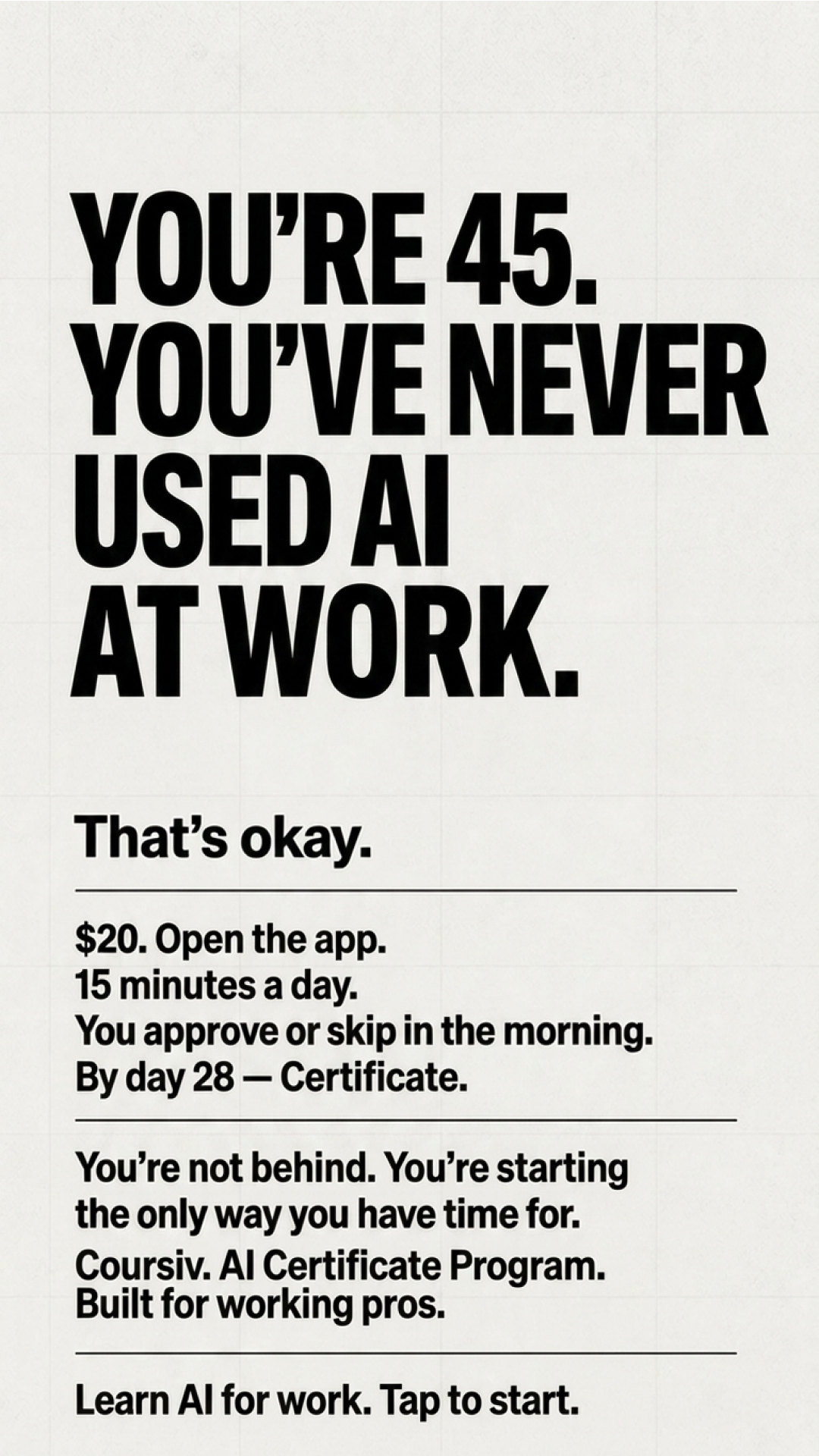 AI Insider Facebook ad