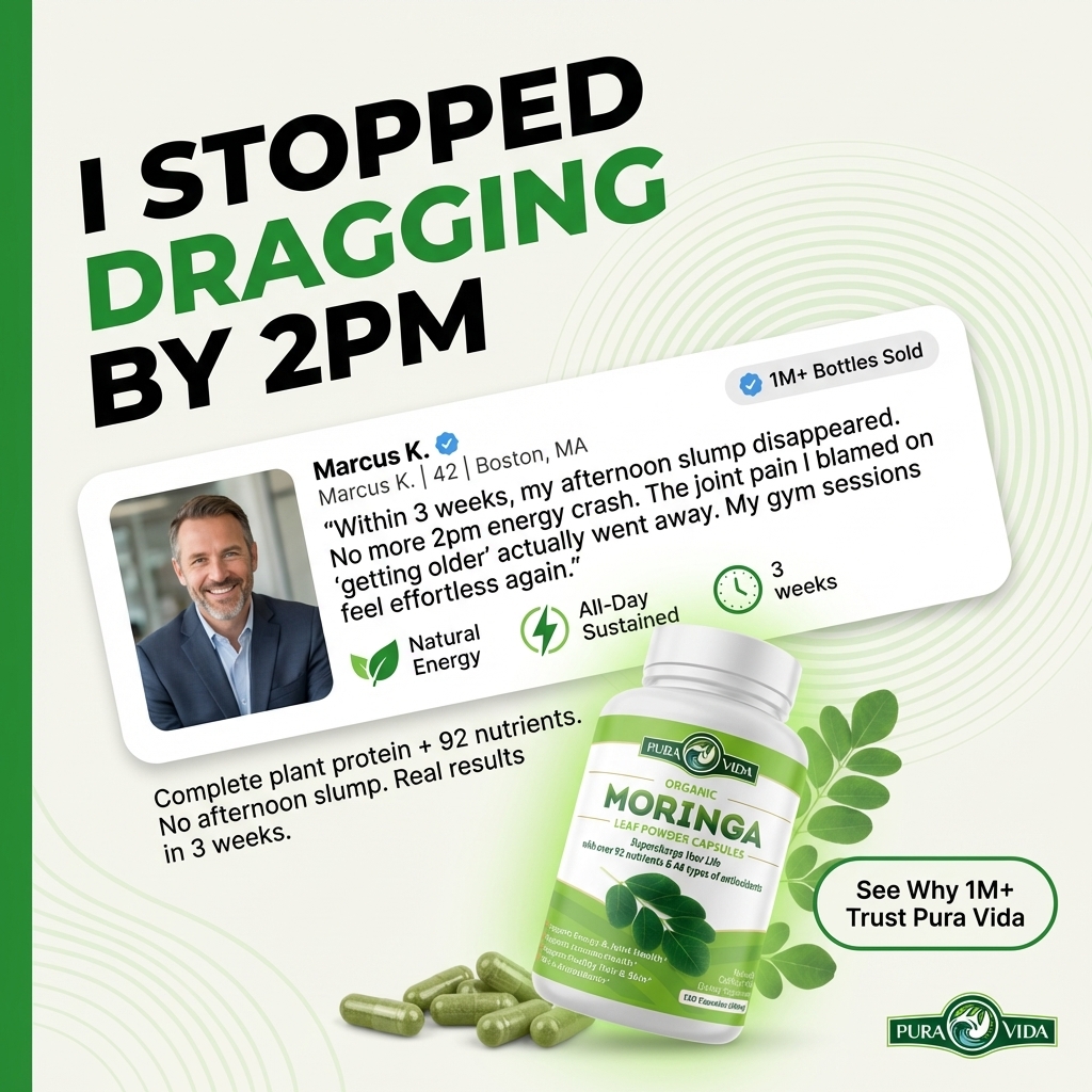 Pura Vida Moringa Facebook ad