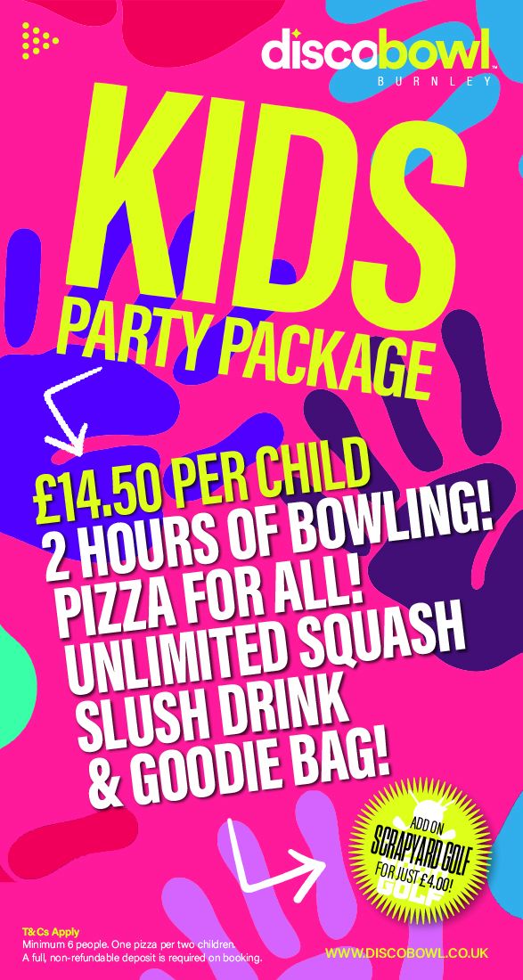 Discobowl Burnley Facebook ad from Feb 16, 2026